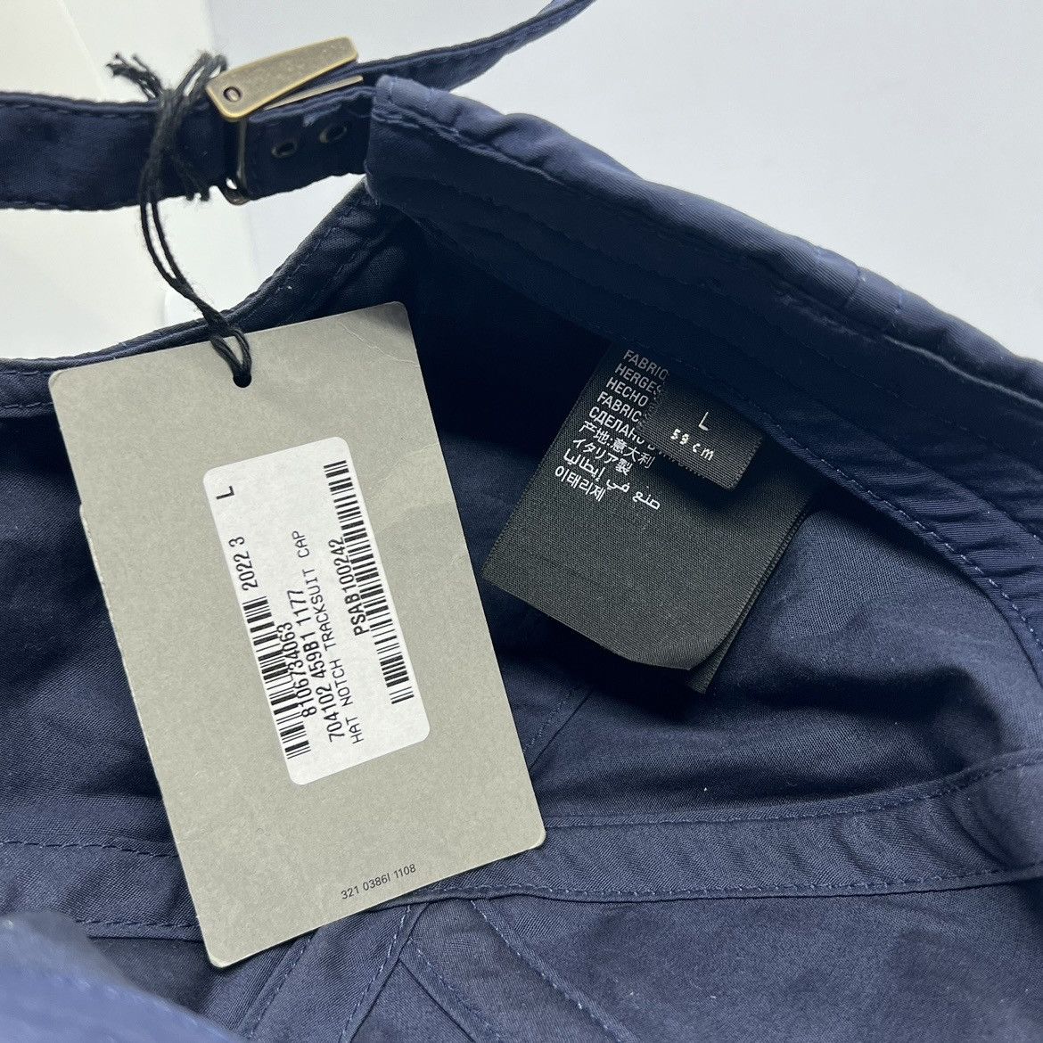 Balenciaga Balenciaga Notch Tracksuit Cap Size ONE SIZE - 4 Thumbnail