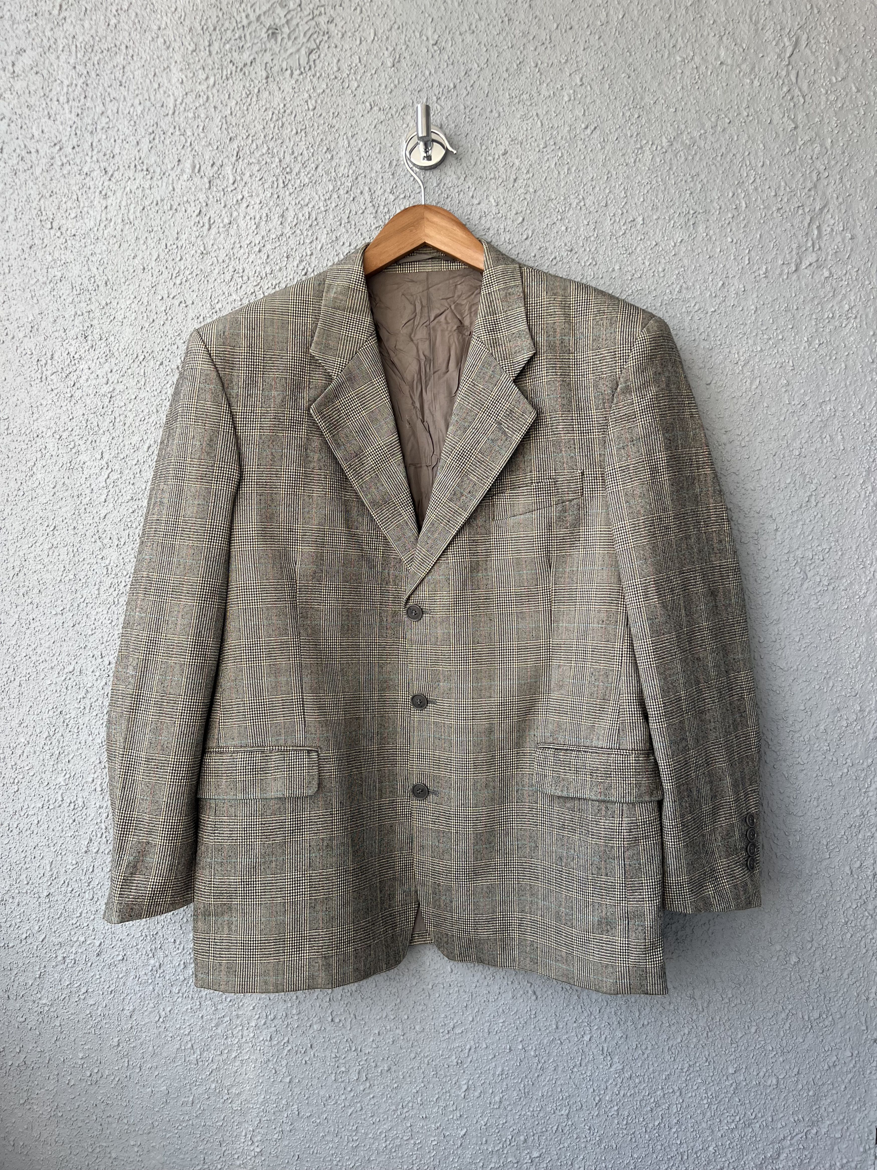Saint Laurent Paris × Yves Saint Laurent Yves Saint Laurent Wool Blazer 52R Size 52R - 1 Thumbnail