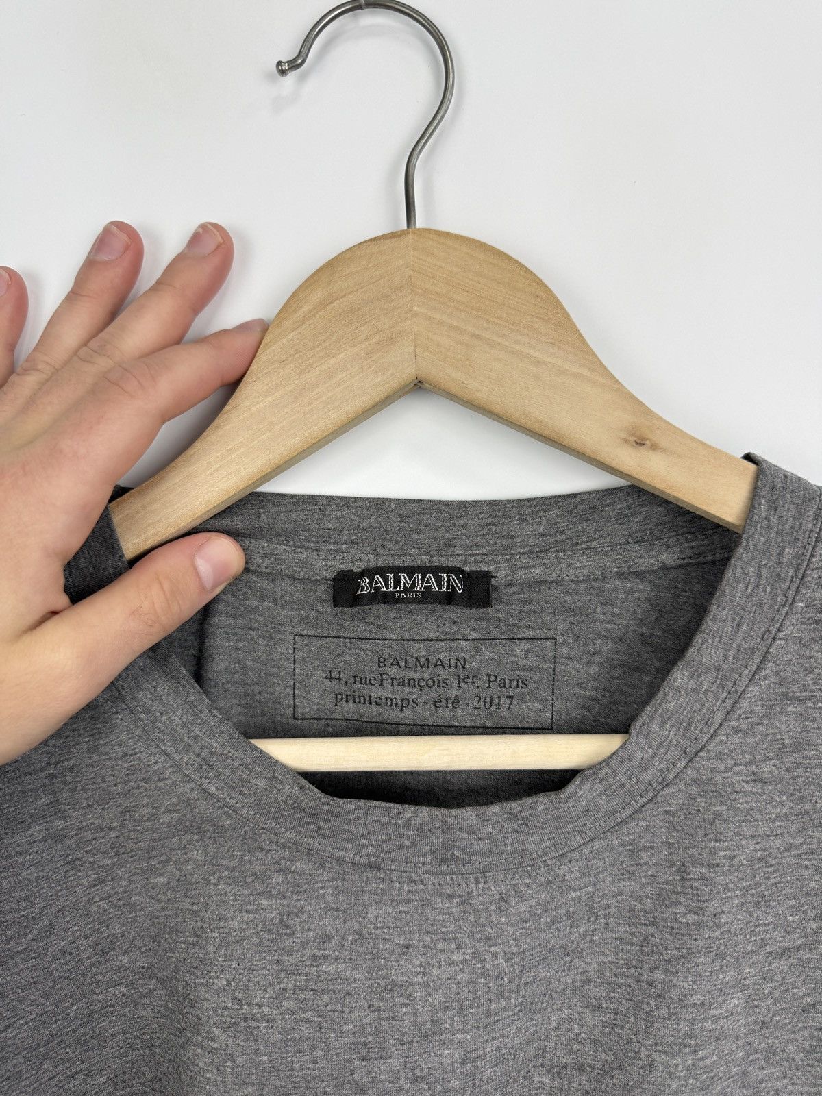Balmain 🇫🇷 Balmain Paris Luxury Classic T-Shirt Rare Retro Hype Y2K Size US L / EU 52-54 / 3 - 5 Thumbnail