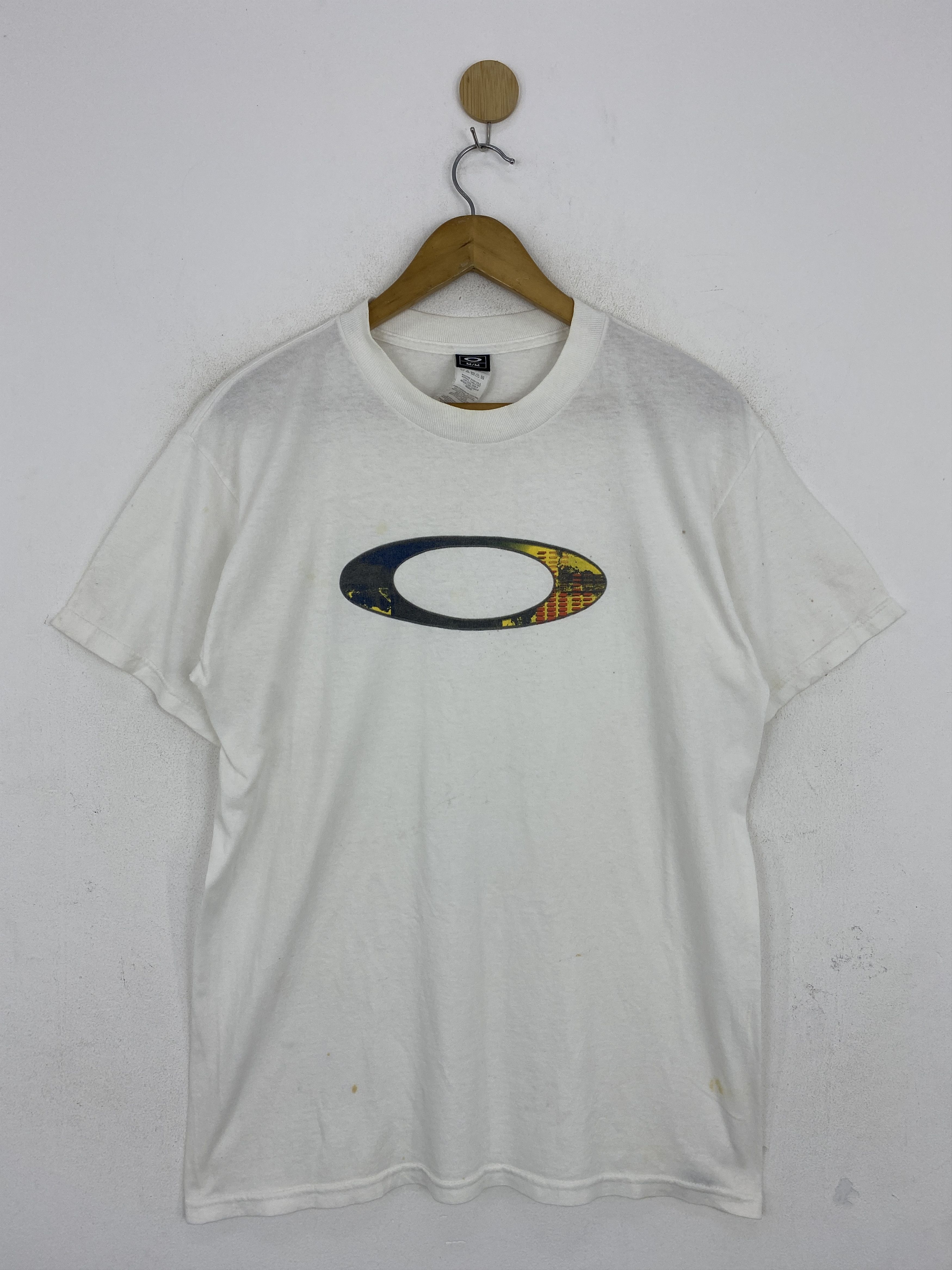 Vintage 90s Oakley Central Big Logo Tee Vintage 1990s Size