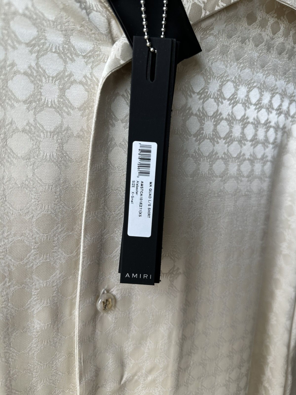 Amiri AMIRI MA QUAD LONG SLEEVE BUTTON UP SHIRT Size US XS / EU 42 / 0 - 6 Thumbnail