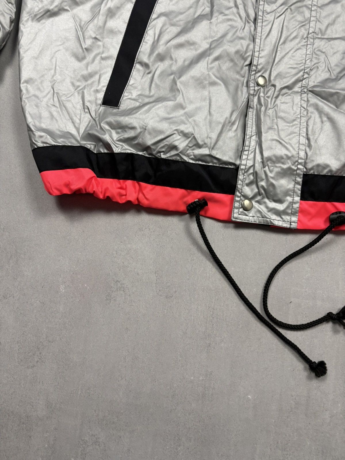Mercedes-Benz Mercedes Benz Silver Jacket Vintage Racing Windbreaker 90s Size US XL / EU 56 / 4 - 7 Thumbnail