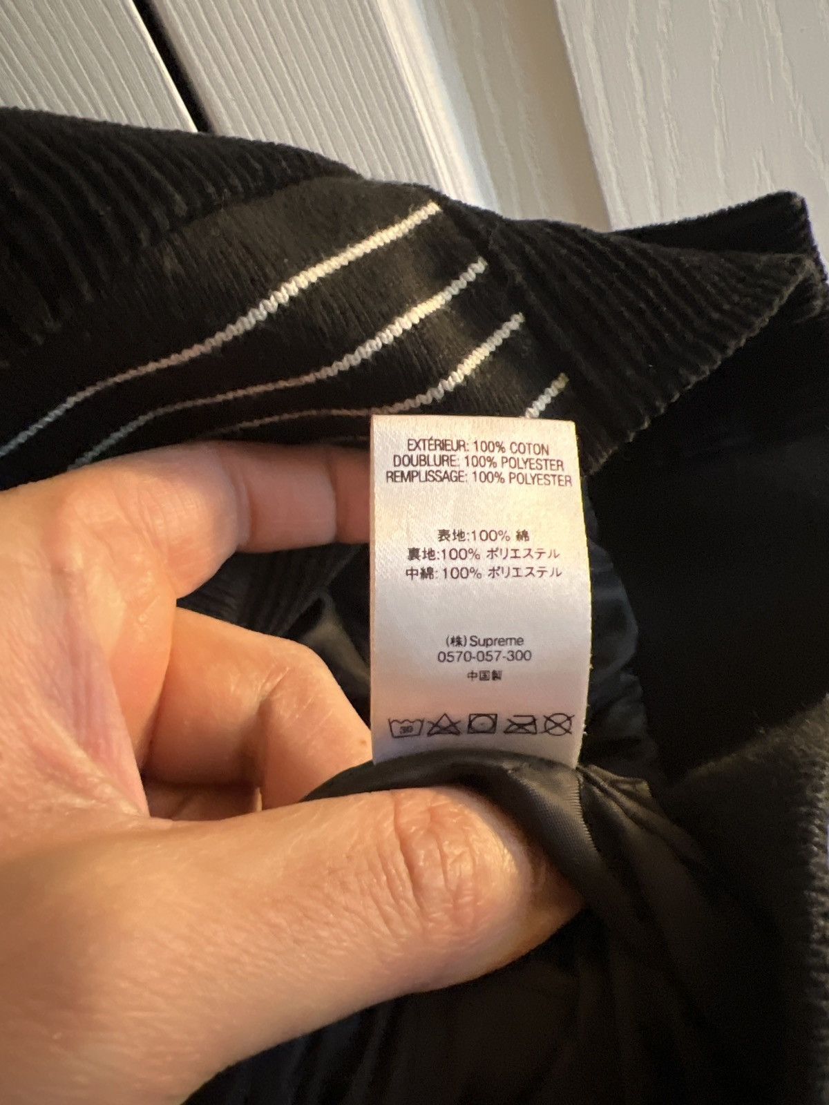 Supreme Supreme Old English Corduroy Varsity Jacket ss18 Size US L / EU 52-54 / 3 - 6 Thumbnail