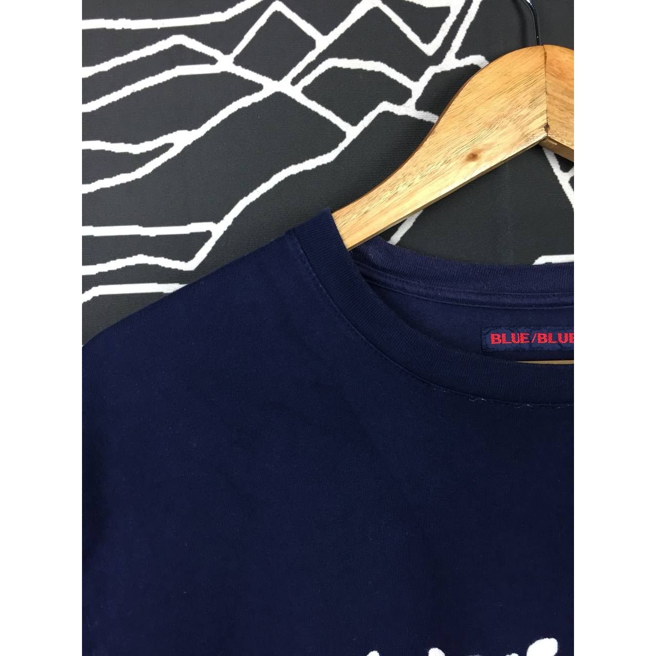 Blue Blue Japan Vtg Blue Blue Japan Life Is A Journey Quote Tee Size US M / EU 48-50 / 2 - 5 Thumbnail