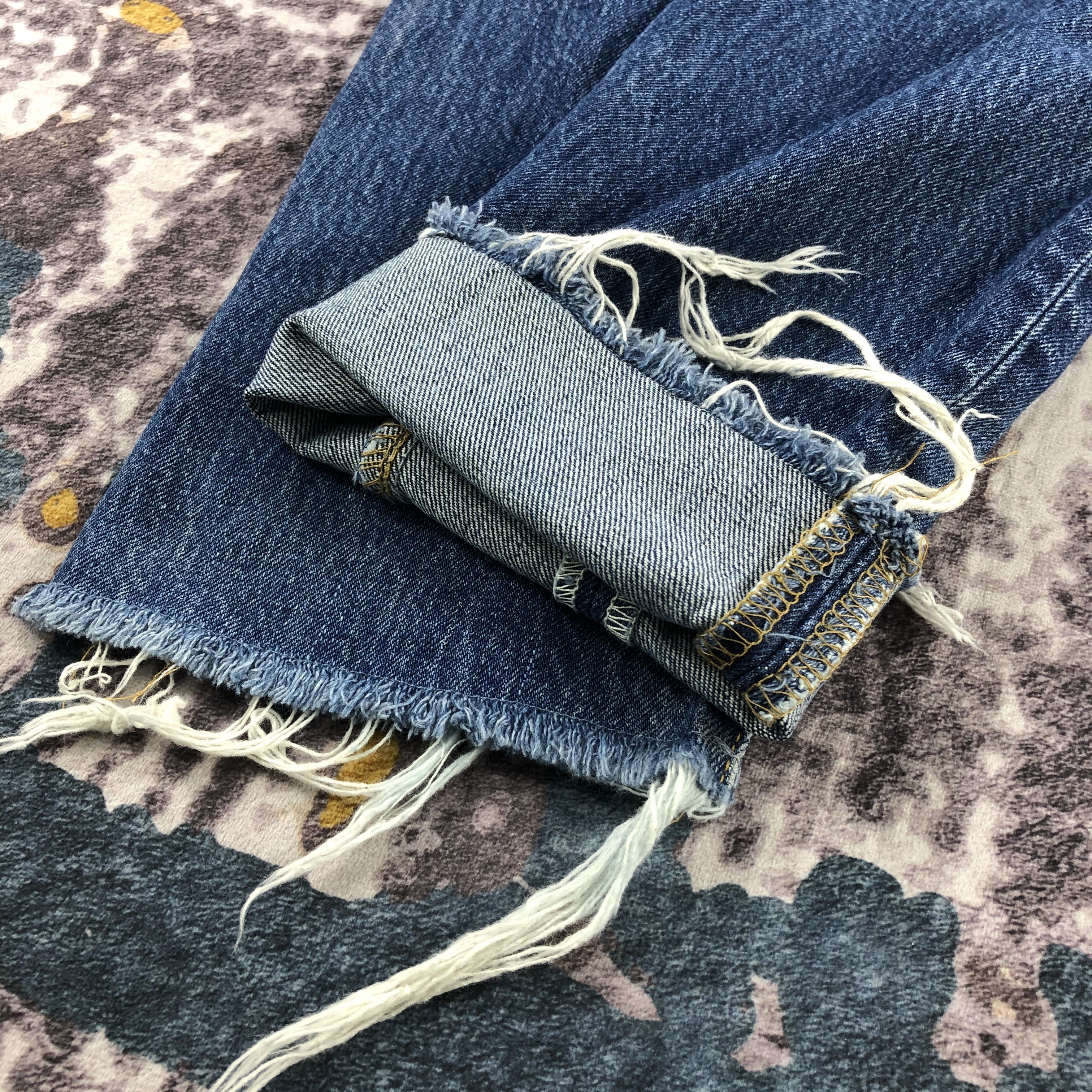 Levi's 90s Vintage Blue Wash Levis 501 Jeans-JM2378 Size US 36 / EU 52 - 8 Thumbnail