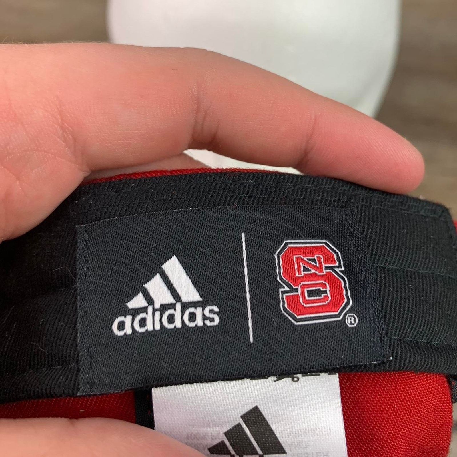 Adidas Adidas NC State Embroidered Hat Size ONE SIZE - 6 Thumbnail