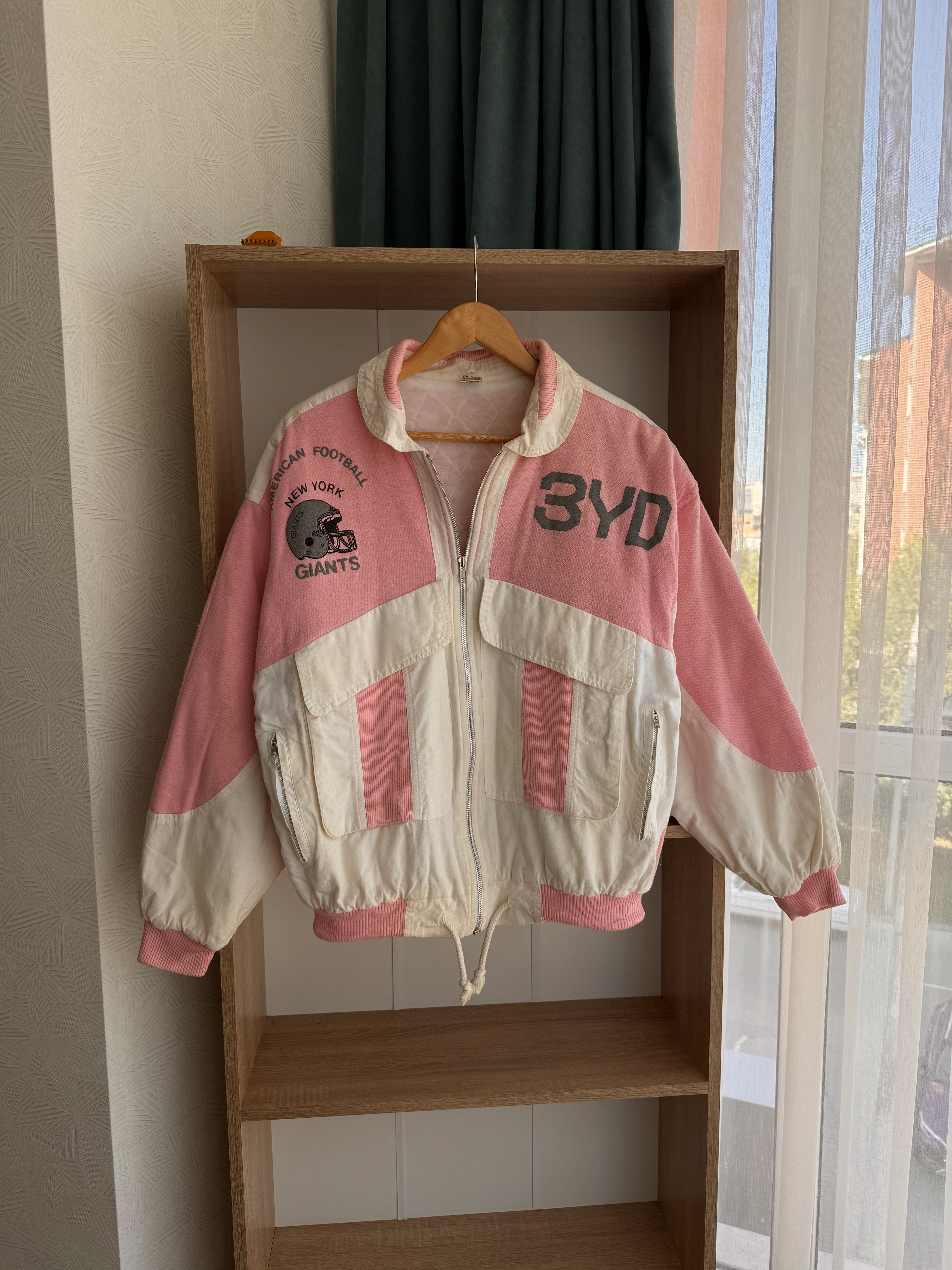 NFL Vintage NY Giants American Football NFL 3YD by Sampa Jacket Size US M / EU 48-50 / 2 - 2 Thumbnail