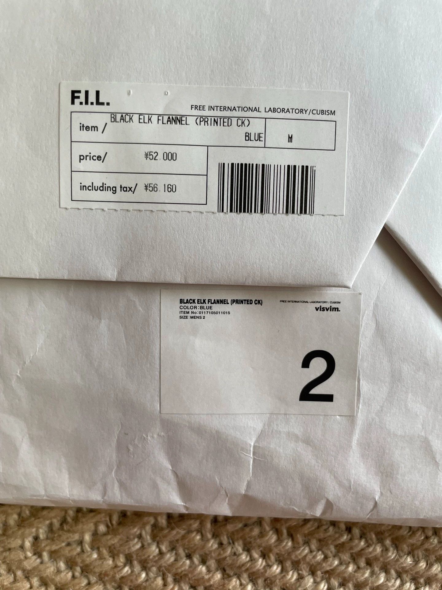 Visvim VISVIM BLACK ELK FLANNEL F.I.L. M Almost New 17SS Size US M / EU 48-50 / 2 - 9 Thumbnail