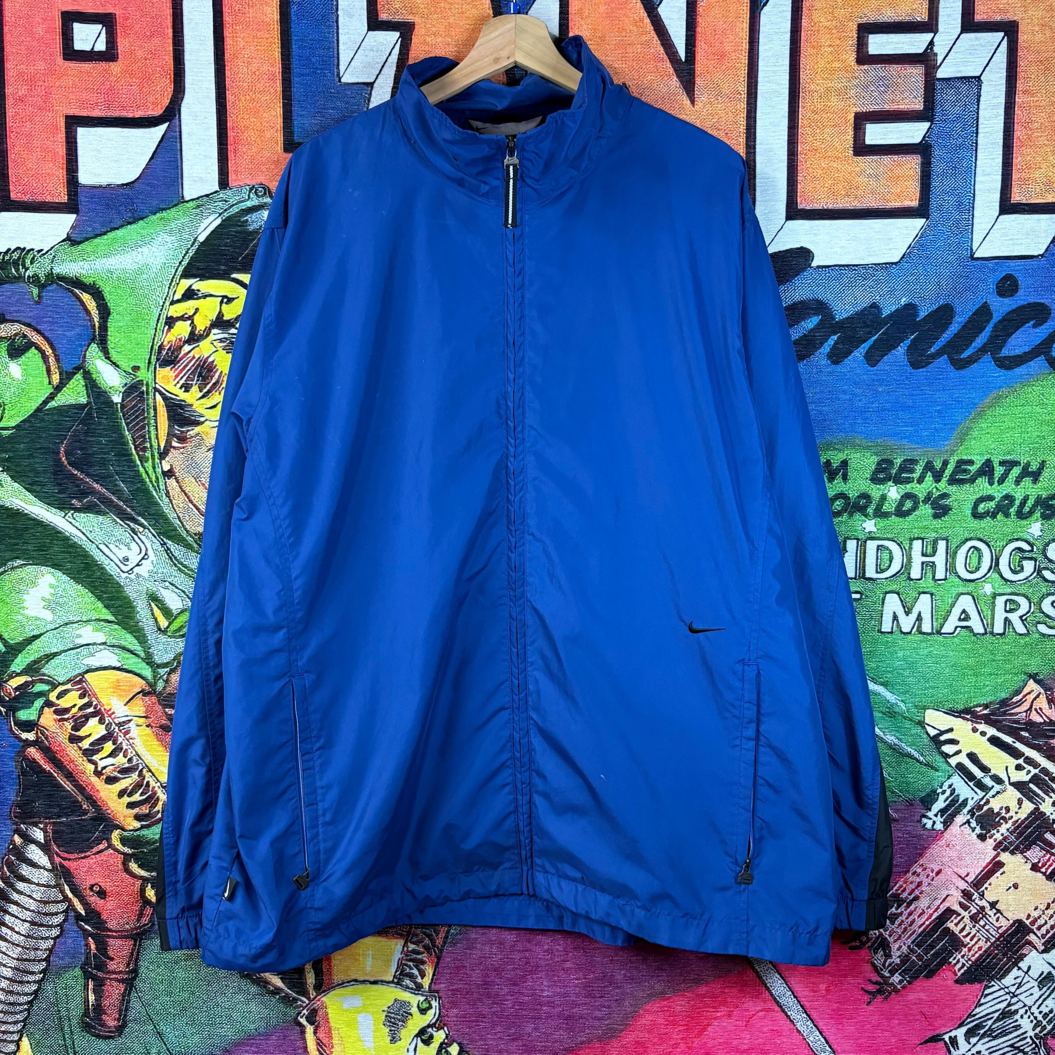 Nike Nike Men’s Dark Blue Full-Zip Windbreaker Size XL Size US XL / EU 56 / 4 - 1 Thumbnail