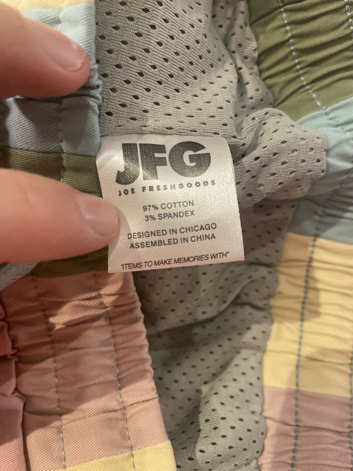Joe Freshgoods Joe Freshgoods JFG Panel Shorts Multicolor Medium Size US 32 / EU 48 - 4 Thumbnail