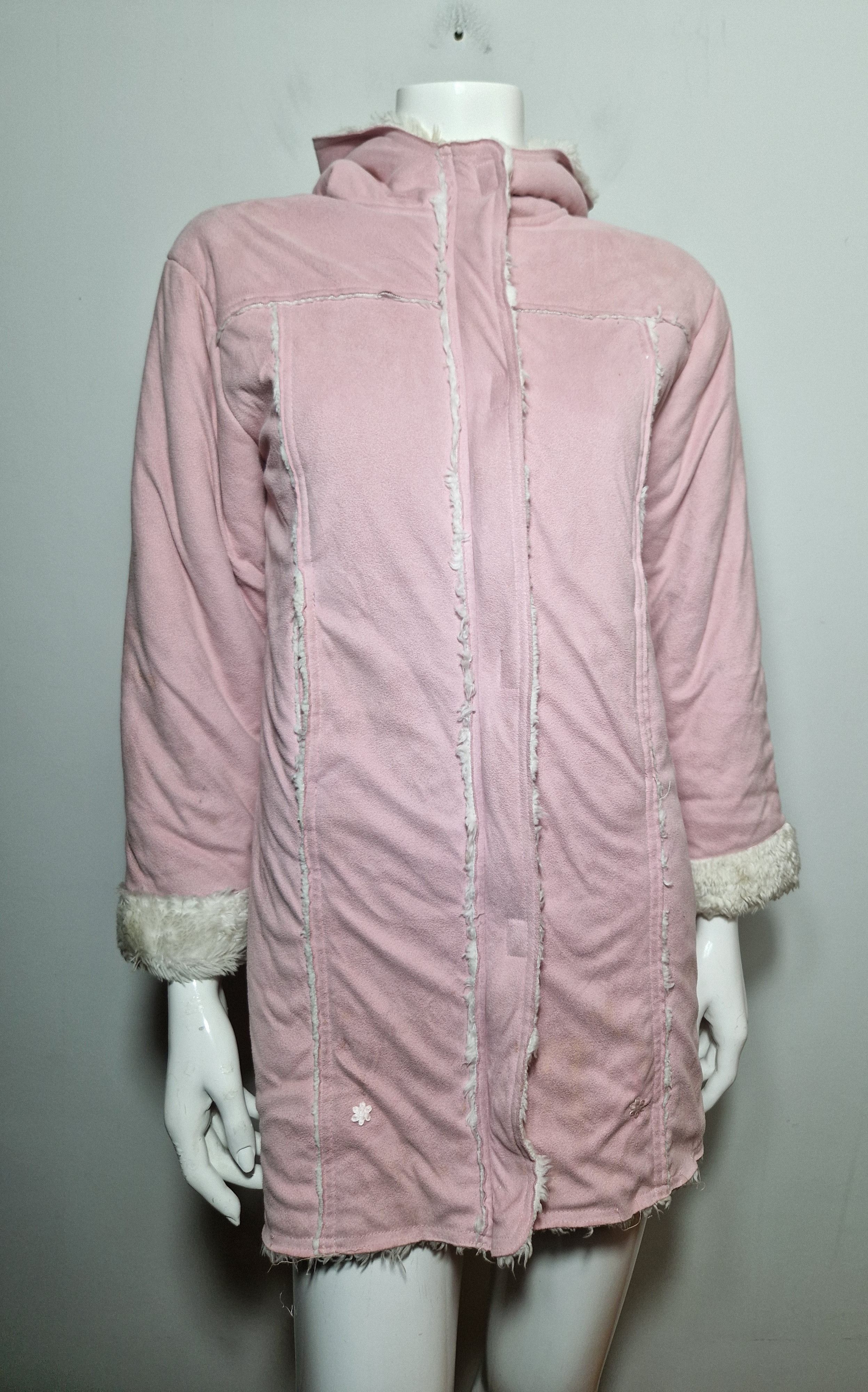 Japanese Brand × Vintage vintage avant garde faux fur penny lane coat 90s y2k Size S / US 4 / IT 40 - 1 Thumbnail