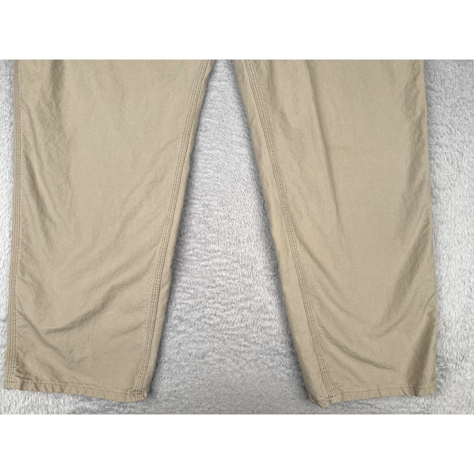 Carhartt Carhartt Pants Mens 40x32 Tan B151 Dungaree Fit Canvas Work Utility Hammer Loop Size US 40 / EU 56 - 2 Thumbnail