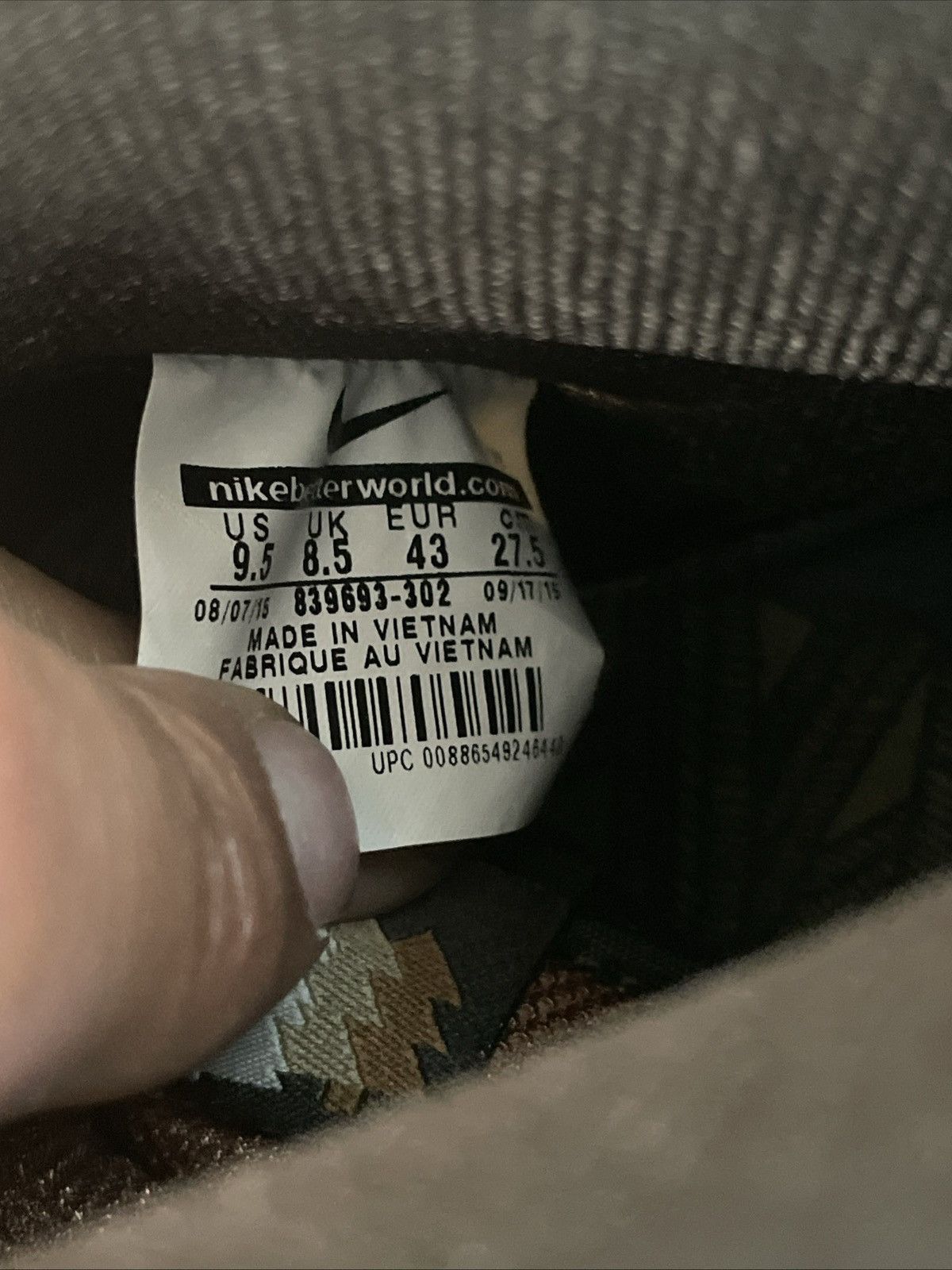 Nike SB Nike SB Dunk High PRM HG QS Size US 9.5 / EU 42-43 - 11 Thumbnail