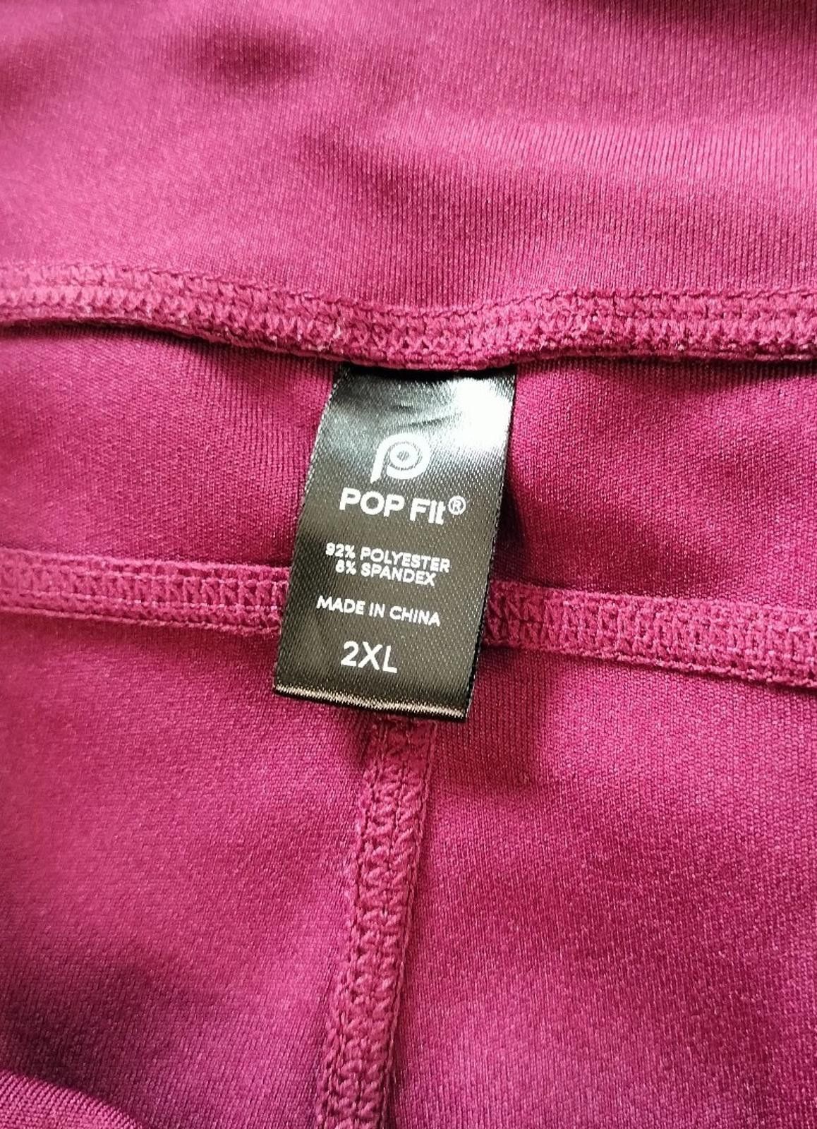 Designer Pop-Fit Red 2XL Pants Size 42" / US 20 - 2 Thumbnail