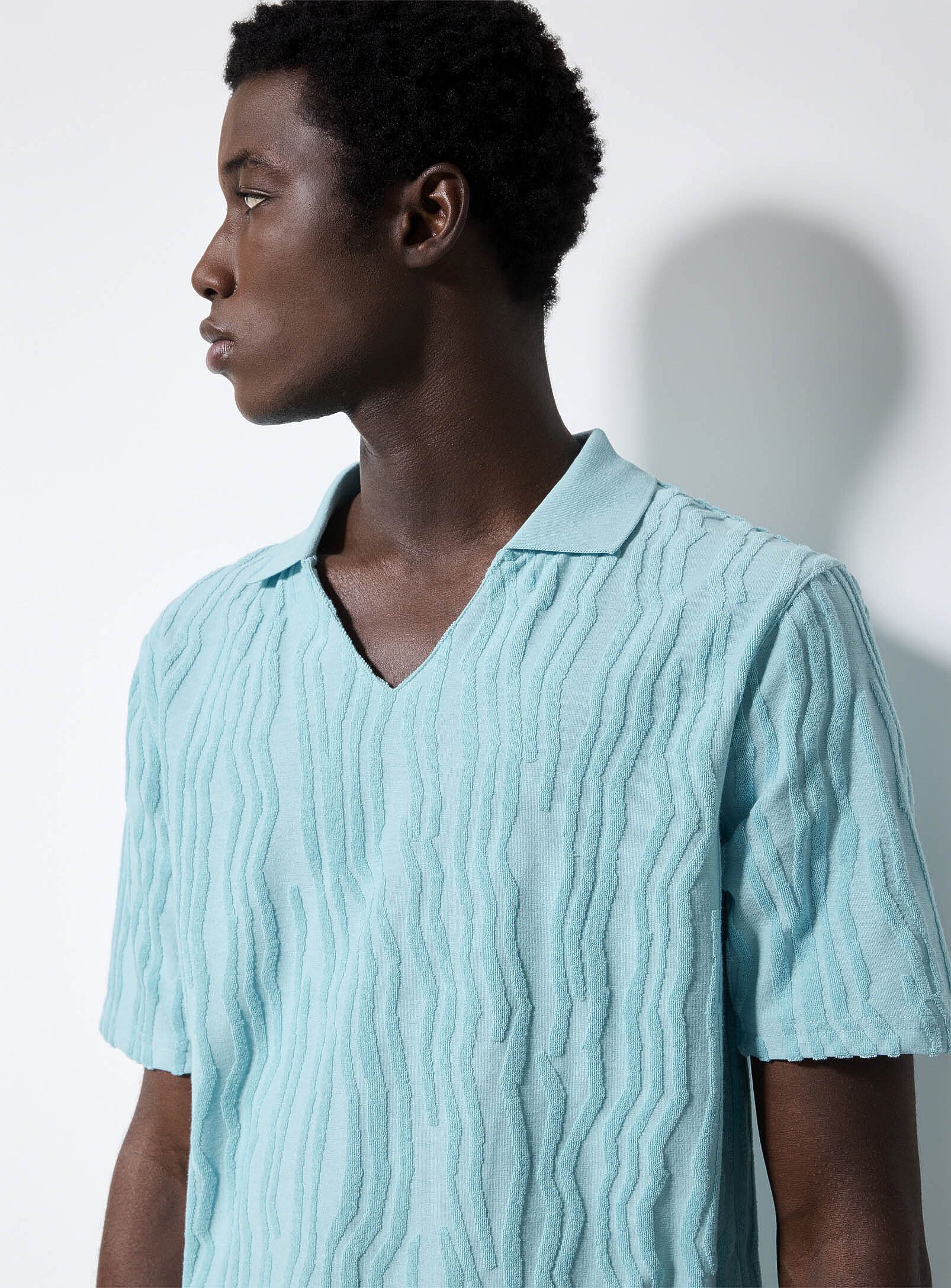 Scotch & Soda BNWT SS25 SCOTCH & SODA TERRY JOHNNY COLLAR POLO S Size US S / EU 44-46 / 1 - 11 Thumbnail