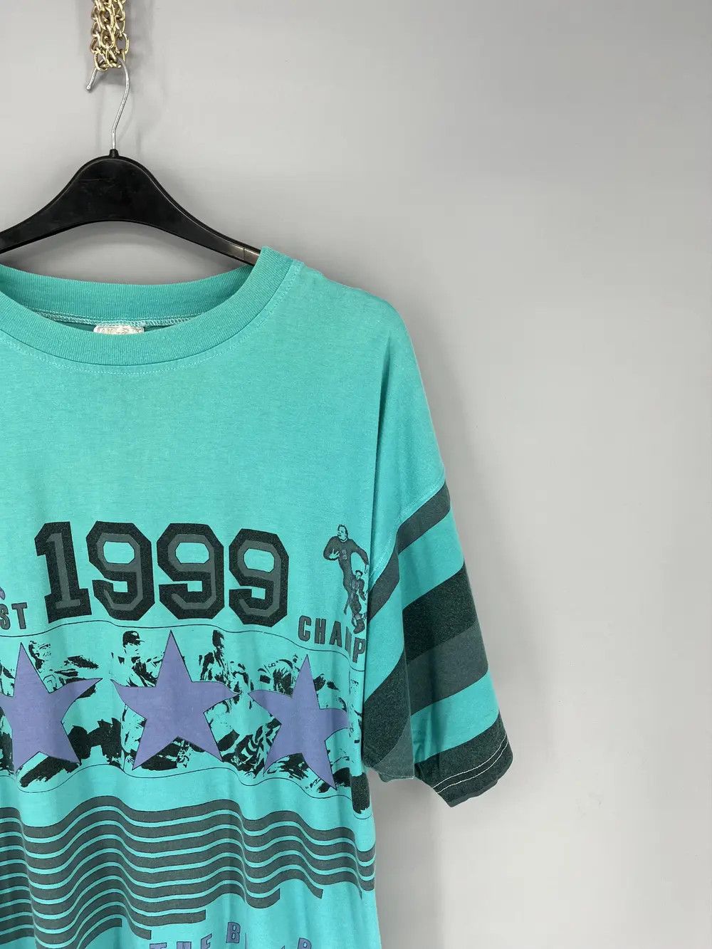 NFL × NHL Vintage 90s NFL American Football fullprint tees Size US XL / EU 56 / 4 - 4 Thumbnail