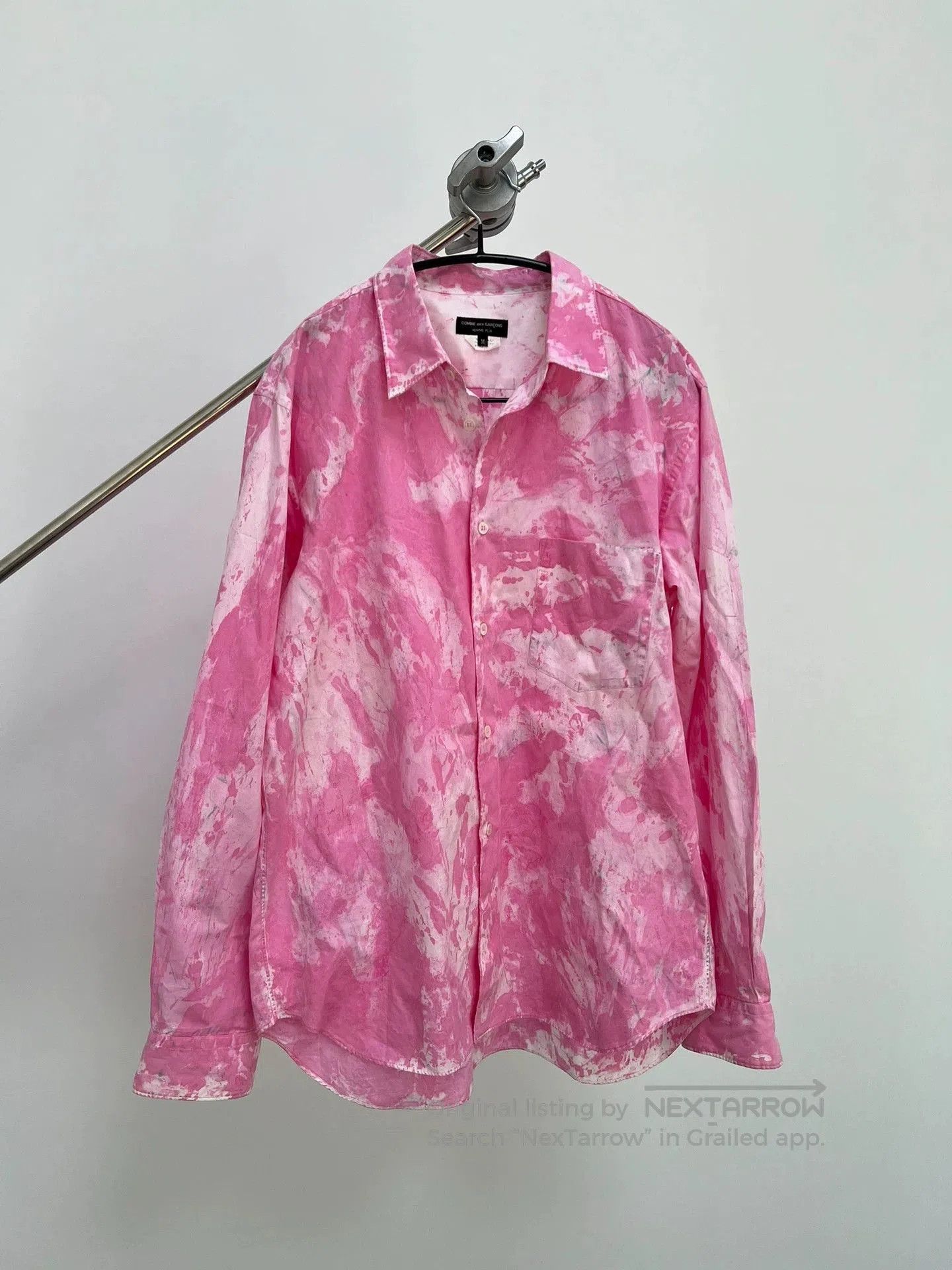 Comme des Garcons Pink Tie. Size US M / EU 48-50 / 2 - 2 Thumbnail