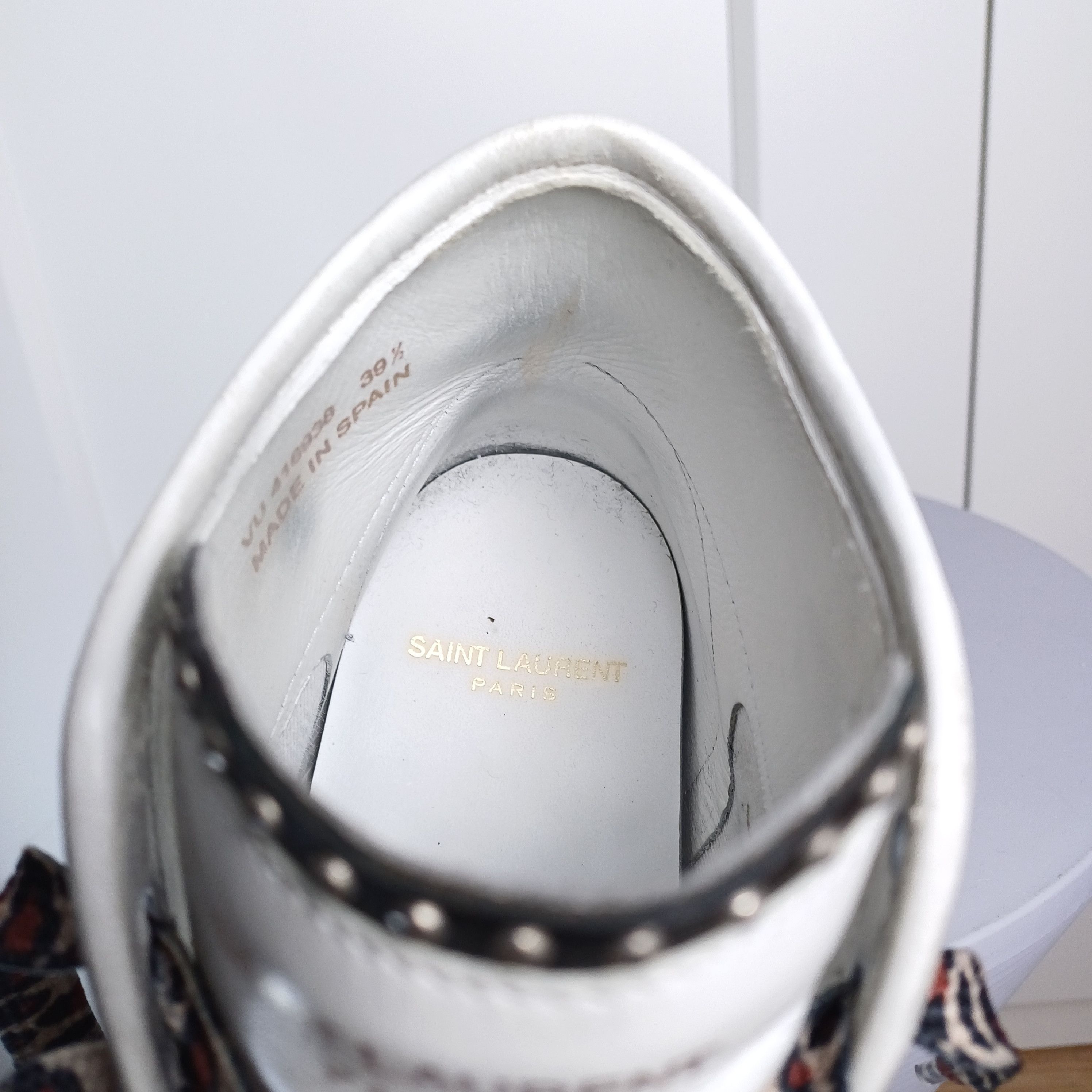 Saint Laurent Paris Saint Laurent Hedi Slimane SS16 SL/37M Hi Top 39.5 Size US 6.5 / IT 36.5 - 9 Thumbnail
