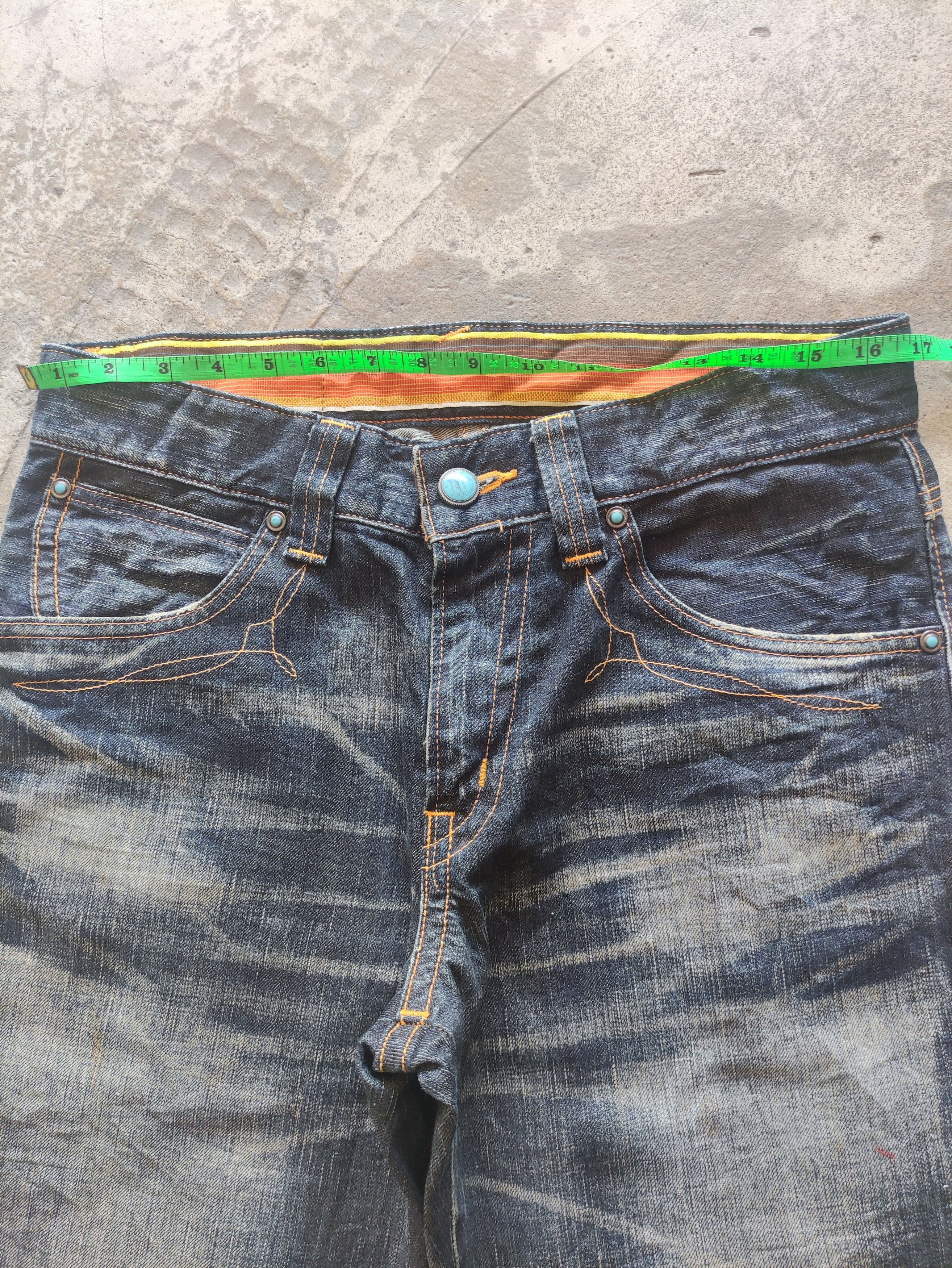 Edwin Vintage Edwin Brand Faded Baggy Denim Pants Size US 34 / EU 50 - 6 Thumbnail