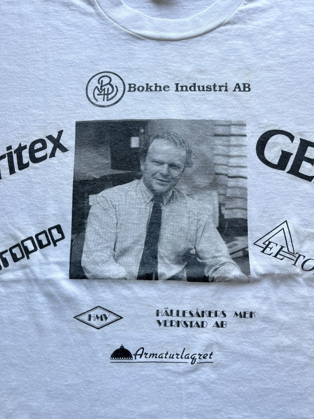 Other × Vintage Vintage PHOTO sponsor 90’s Tshirt Size US XXL / EU 58 / 5 - 6 Thumbnail