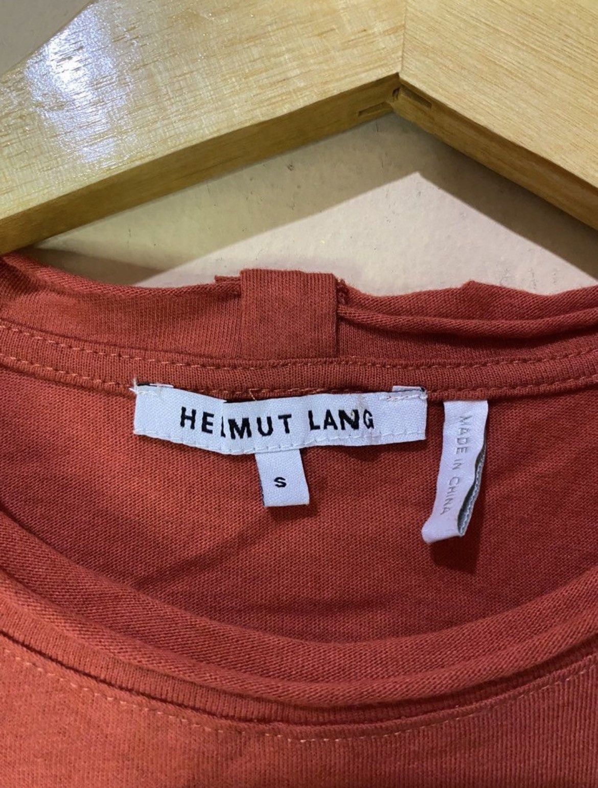 Helmut Lang Helmut Lang Distressed Style Tshirt Size S / US 4 / IT 40 - 5 Thumbnail