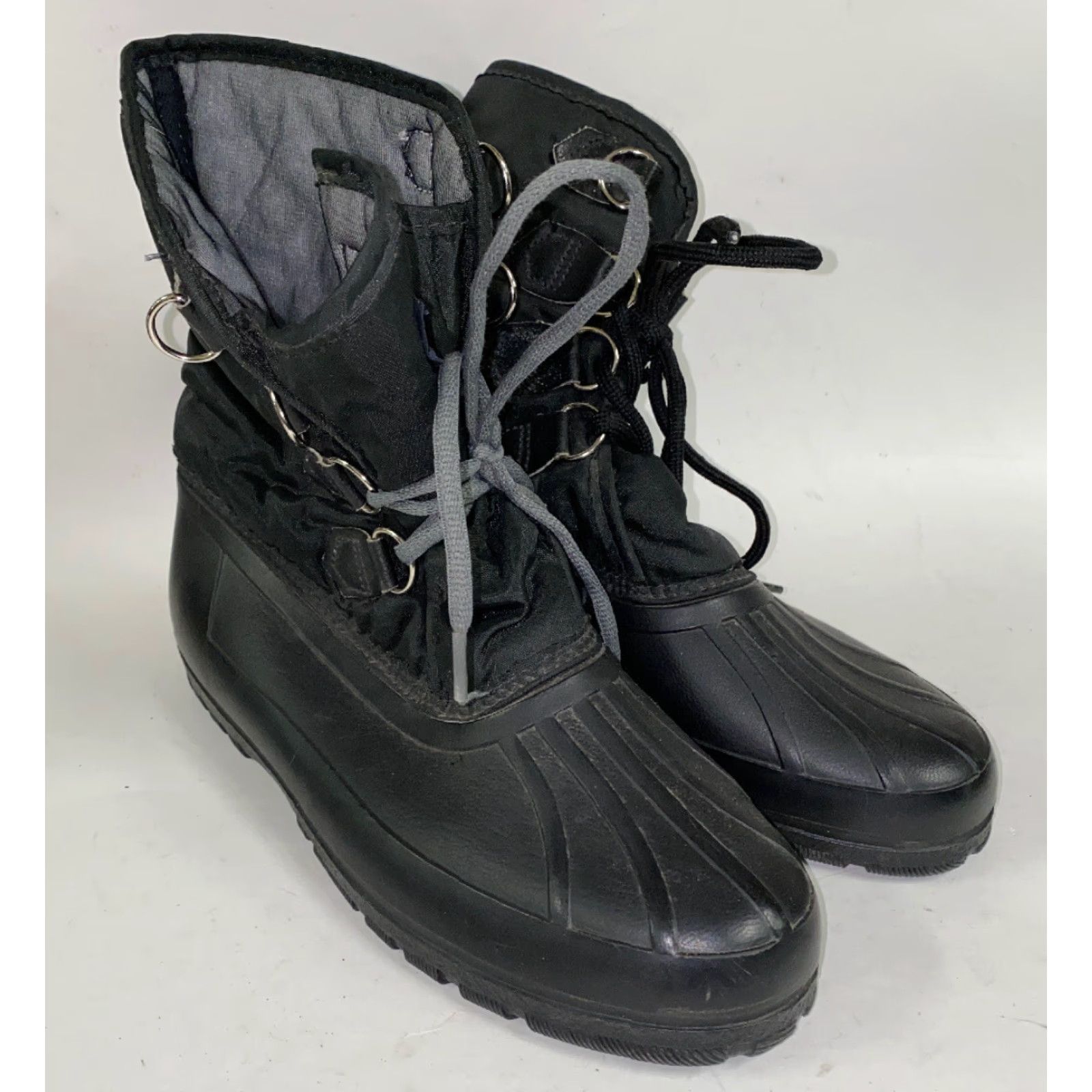 SOREL Sorel Women's Black Lace Up Short Boots US 10, Nylon, Boot, Shoes, Black, Women, Short Boots, Lace Up, Round Toe, Low Heel Size 32" / US 10 / IT 46 - 2 Thumbnail
