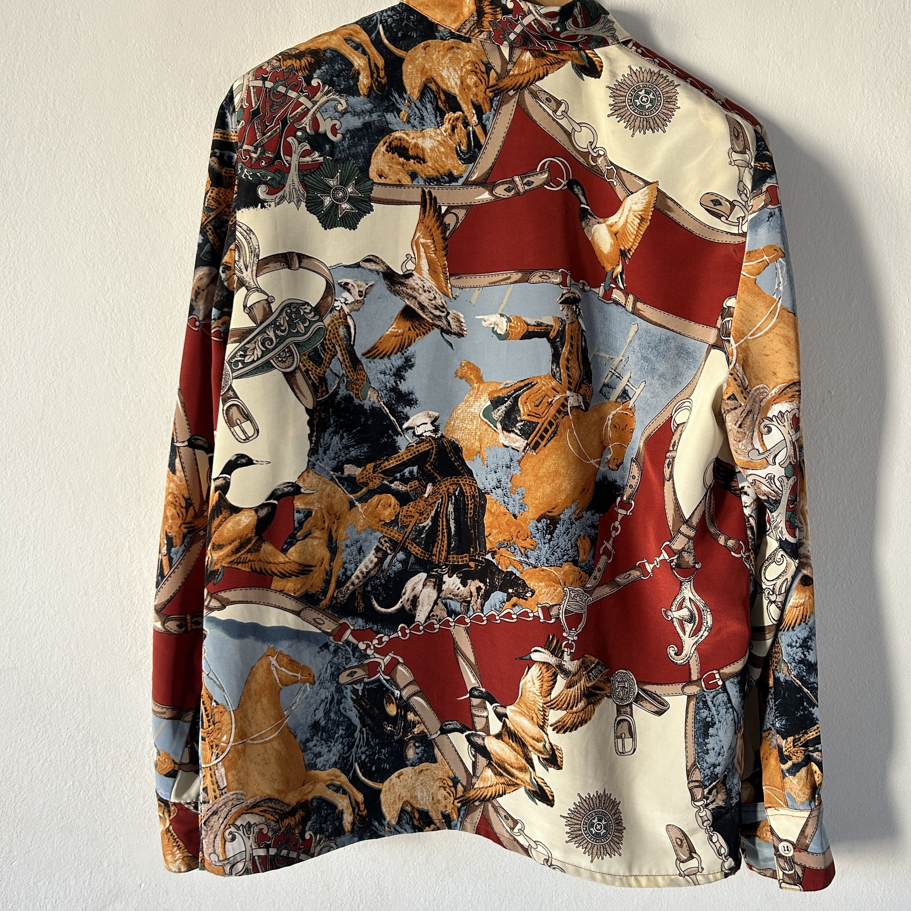 Vintage Vintage 90s novelty print blouse Size S / US 4 / IT 40 - 7 Thumbnail