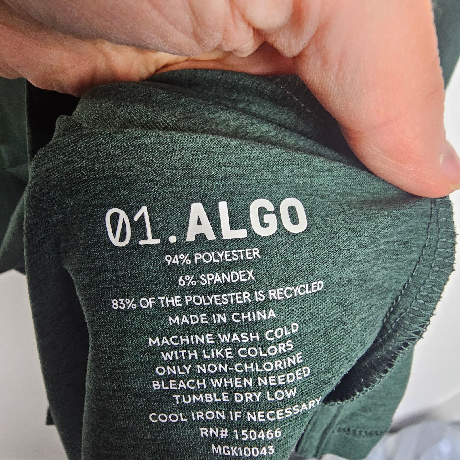 PB 0110 01.Algo Polo Shirt Green Short Sleeve Pullover Top Men XL Size US XL / EU 56 / 4 - 6 Thumbnail