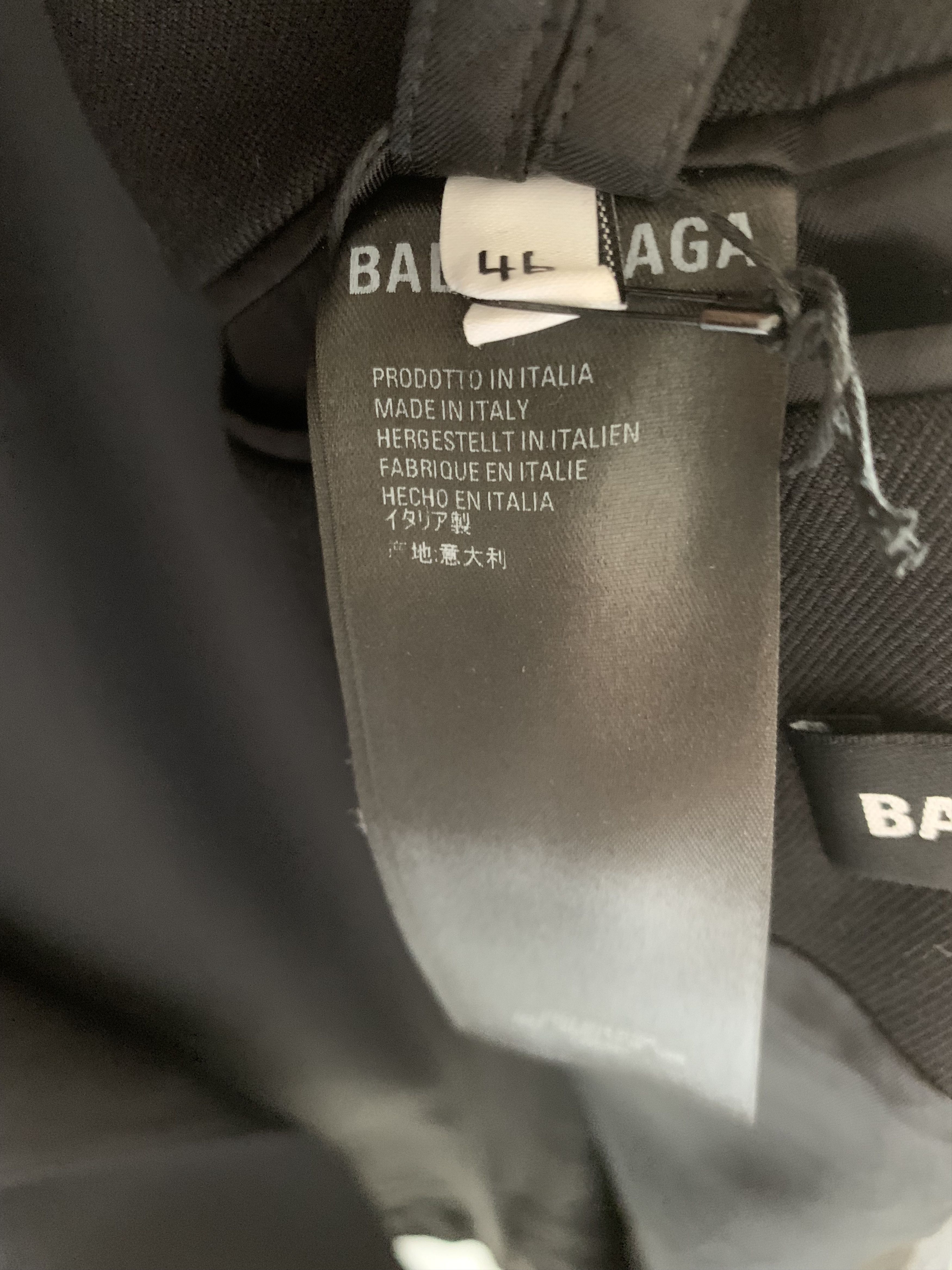 Balenciaga Virgin Wool Coat Size US S / EU 44-46 / 1 - 8 Thumbnail