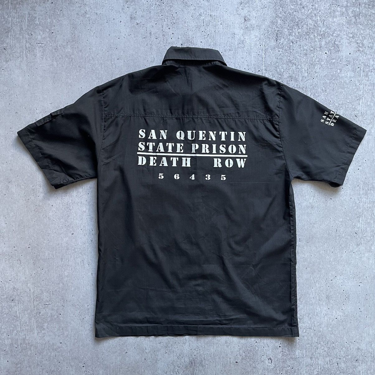 Vintage RARE Shirt San Quentin State Prison Death Row 56435 Size US XXL / EU 58 / 5 - 1 Thumbnail