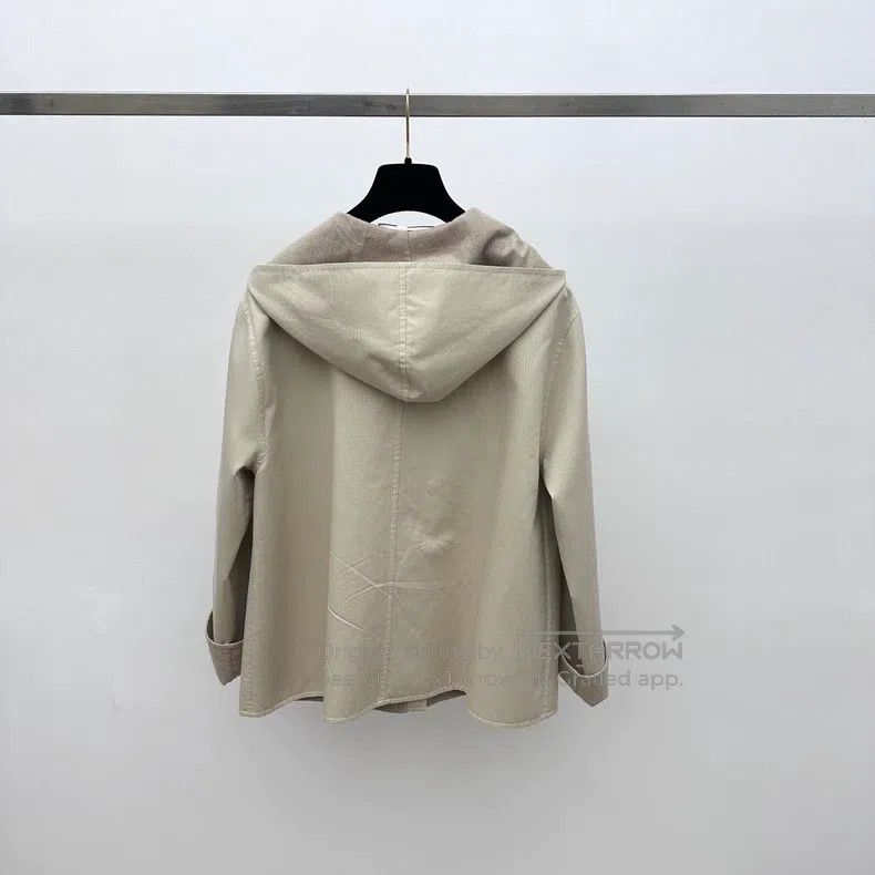 Hermes Hermes Beige Large Pocket Zipper Jacket Size XS / US 0-2 / IT 36-38 - 2 Thumbnail