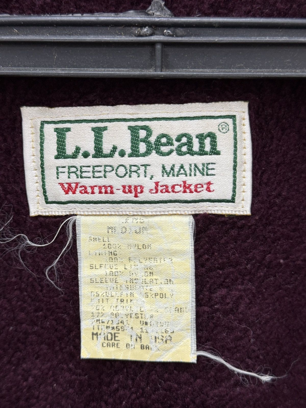 L.L. Bean 🔥🔥🔥ARCHIVE VTG LL BEAN WARM UP JACKET Size US M / EU 48-50 / 2 - 8 Thumbnail