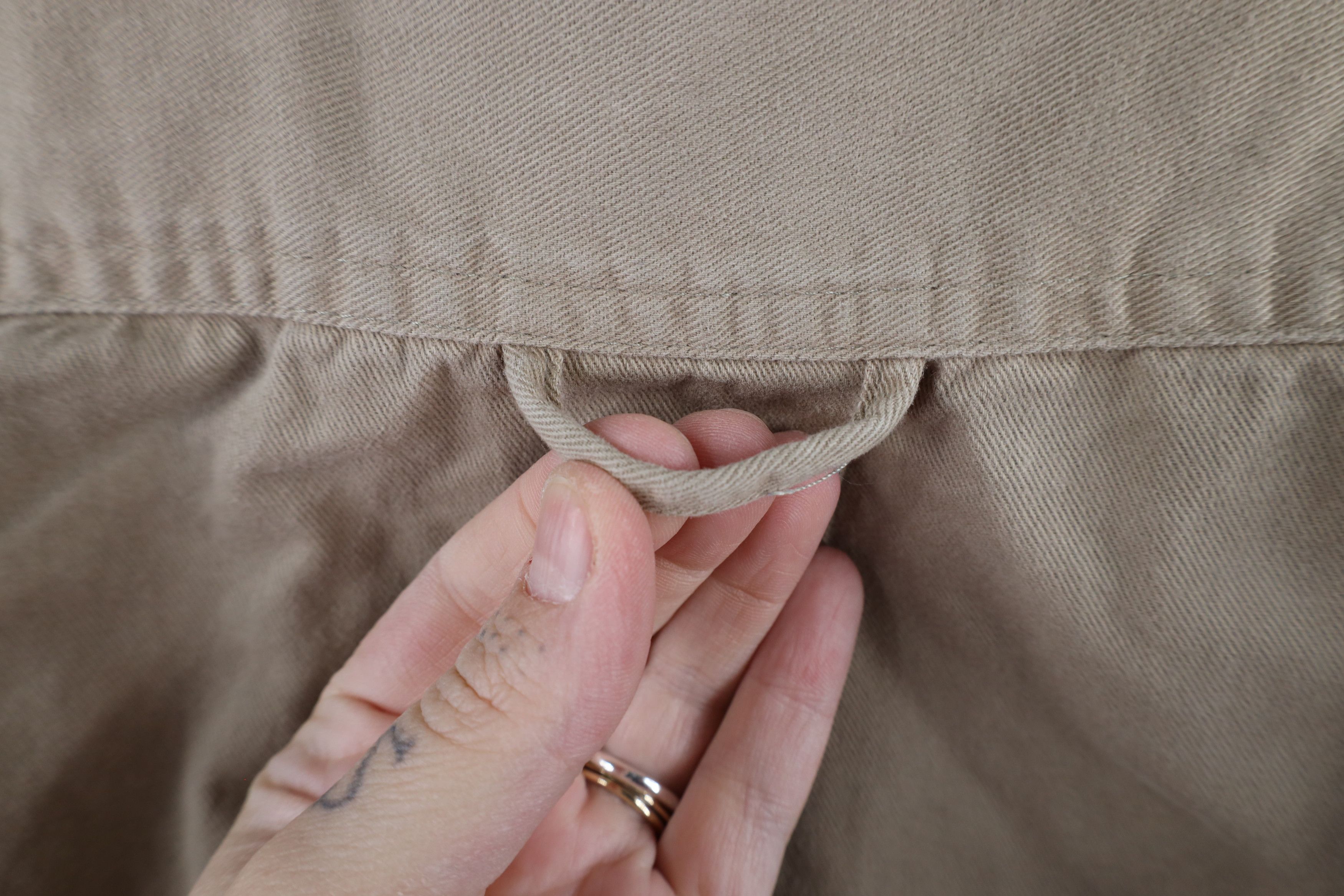 Vintage Vintage 90s Streetwear Twill Collared Button Down Shirt Size US L / EU 52-54 / 3 - 8 Thumbnail