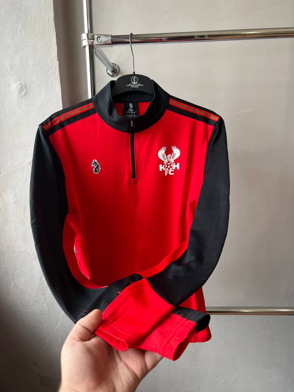Sports Specialties 2018/19 KIDDERMINSTER HARRIERS TRAINING LUKE SPORT 1/3 ZIP L Size US L / EU 52-54 / 3 - 8 Thumbnail