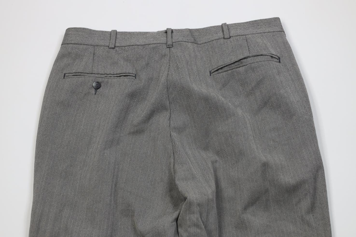 Vintage Vintage 70s Streetwear Herringbone Wide Leg Chino Pants USA Size US 34 / EU 50 - 10 Thumbnail