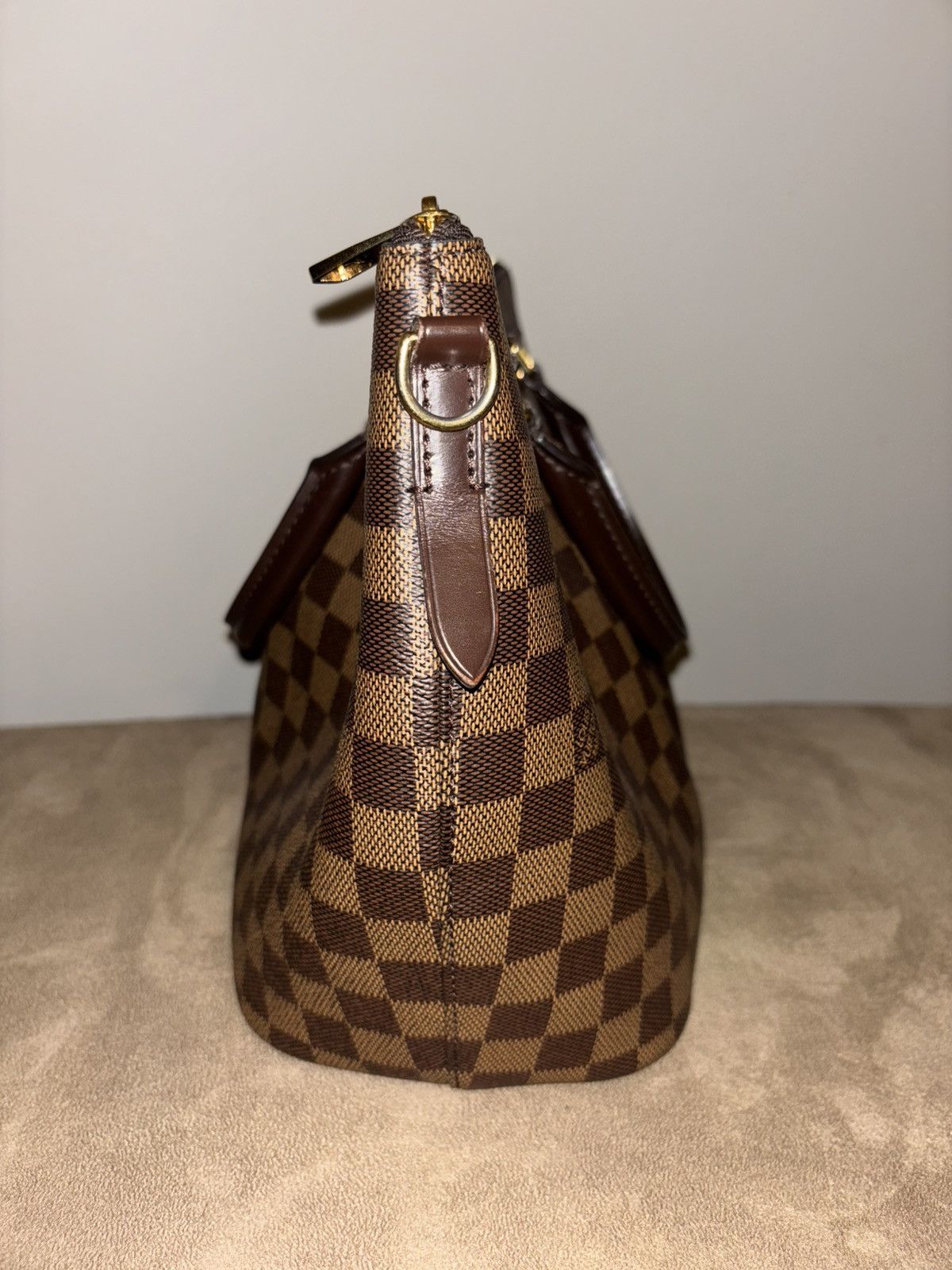 Louis Vuitton Louis Vuitton PM Damier Ebene Siena Canvas GHW Size ONE SIZE - 8 Thumbnail
