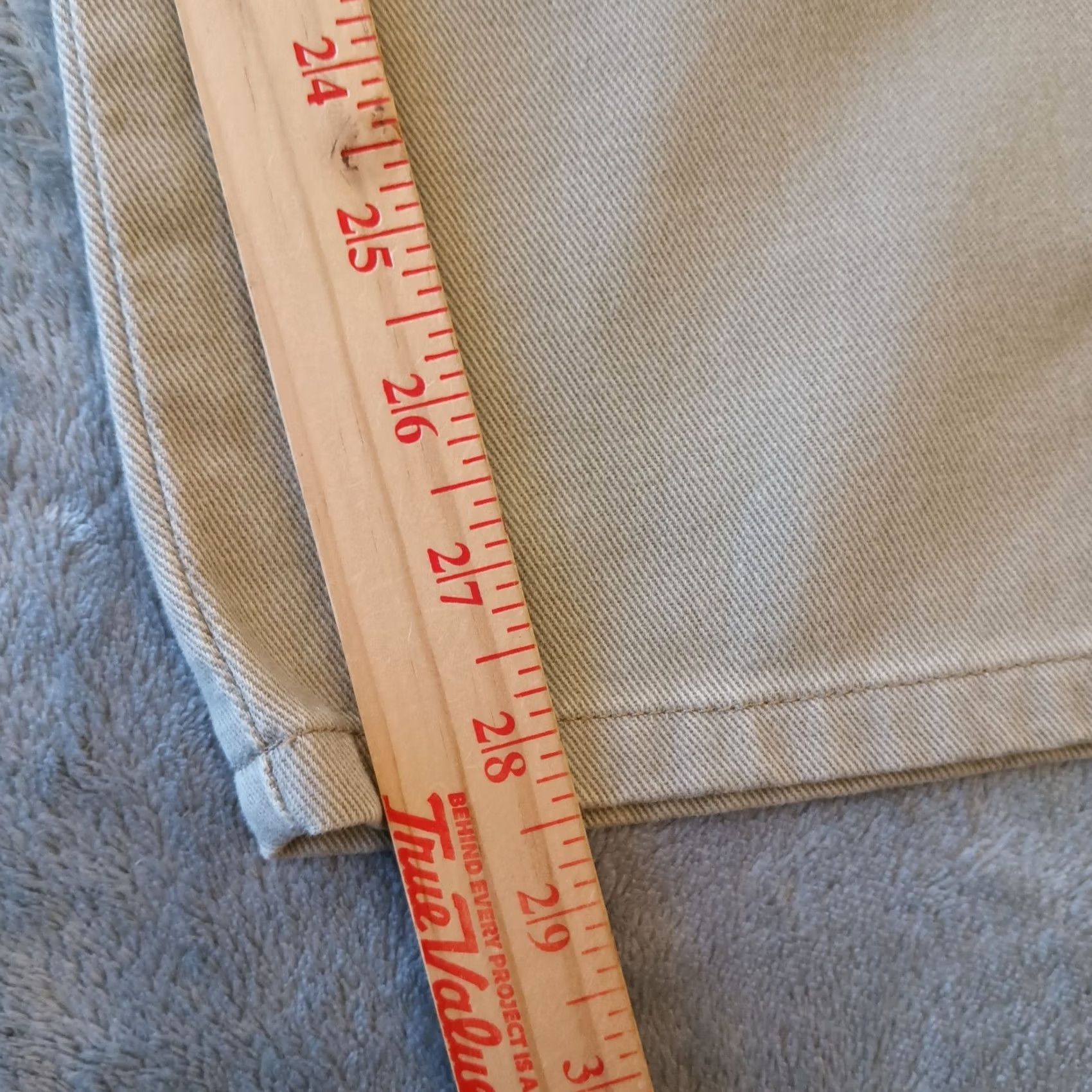 Lee Lee Jeans Cargo Cotton Gray Straight Leg Mens 32x28 Denim Zip Pockets Regular Inseam 28" Vintage No Cotton New Size US 32 / EU 48 - 5 Thumbnail
