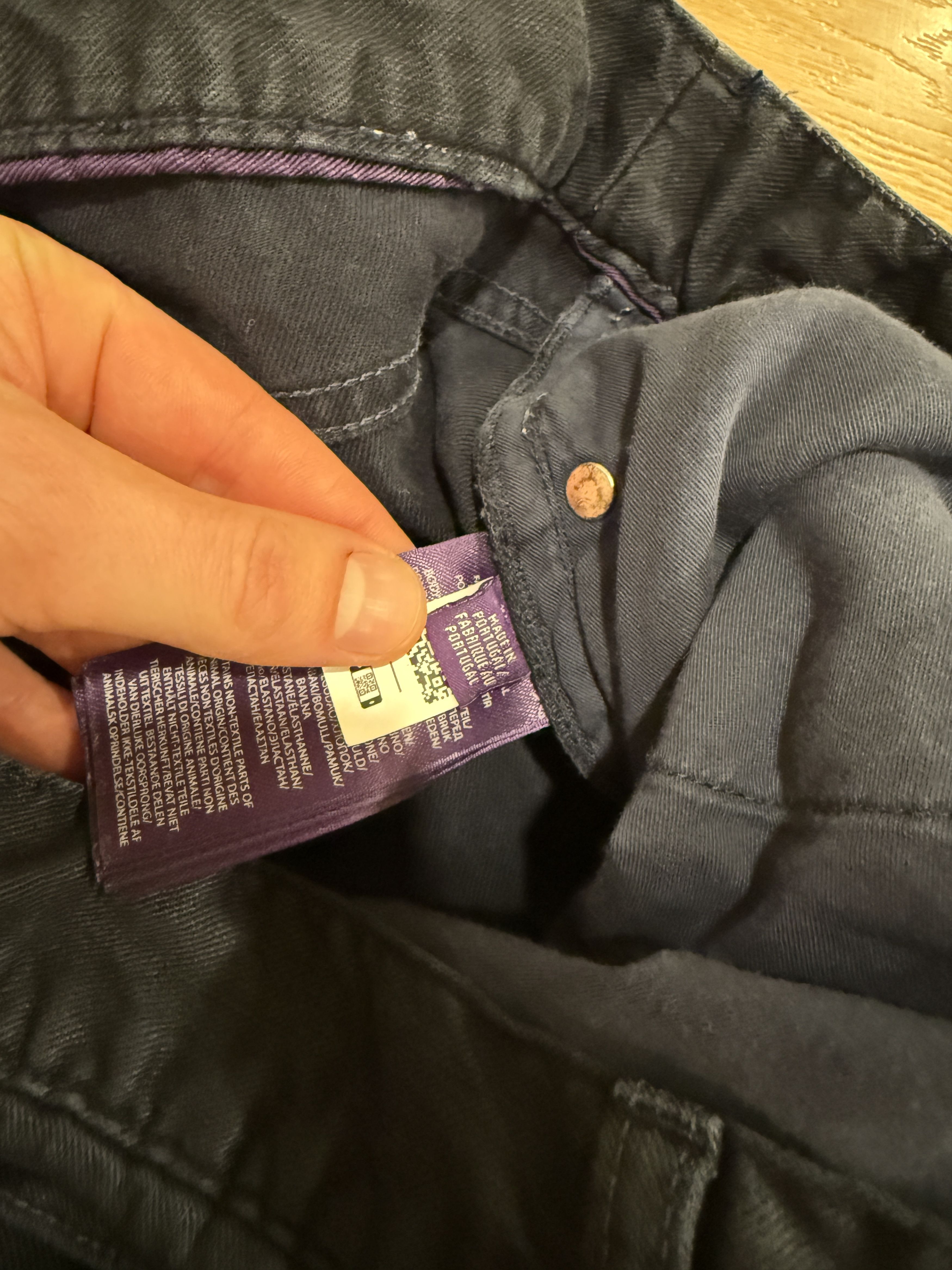 Ralph Lauren Purple Label Cotton Linen Blend Tapered Chinos Size US 32 / EU 48 - 5 Thumbnail
