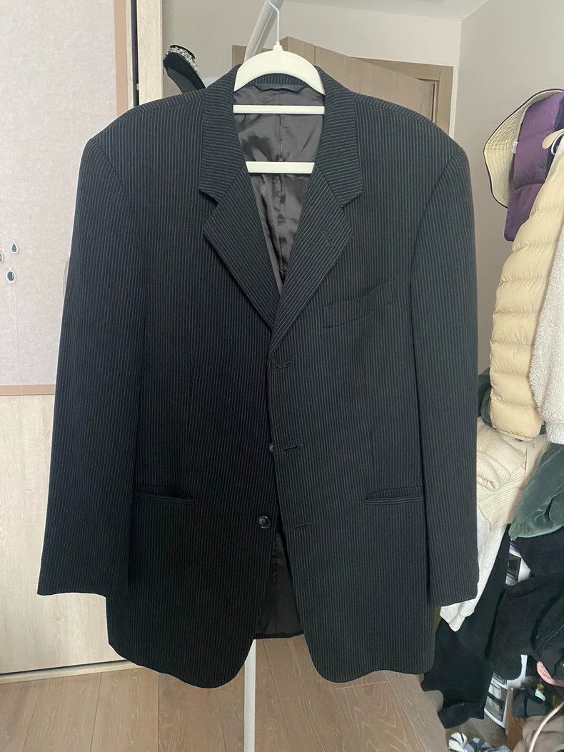 Yohji Yamamoto Yohji Yamamoto Striped Vintage Blazer - dmc Size US S / EU 44-46 / 1 - 1 Thumbnail