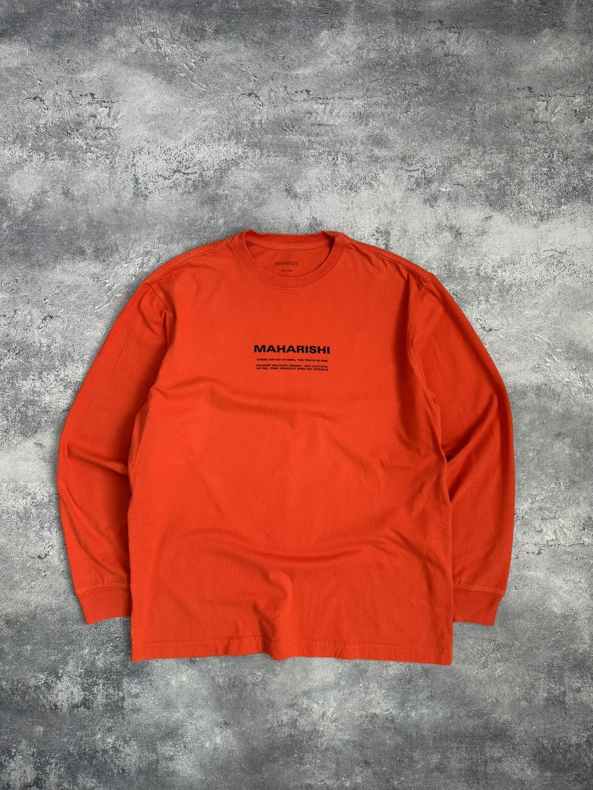 Maharishi Maharishi Japanese Centre Logo Long Sleeve Organic tee Size US M / EU 48-50 / 2 - 2 Thumbnail
