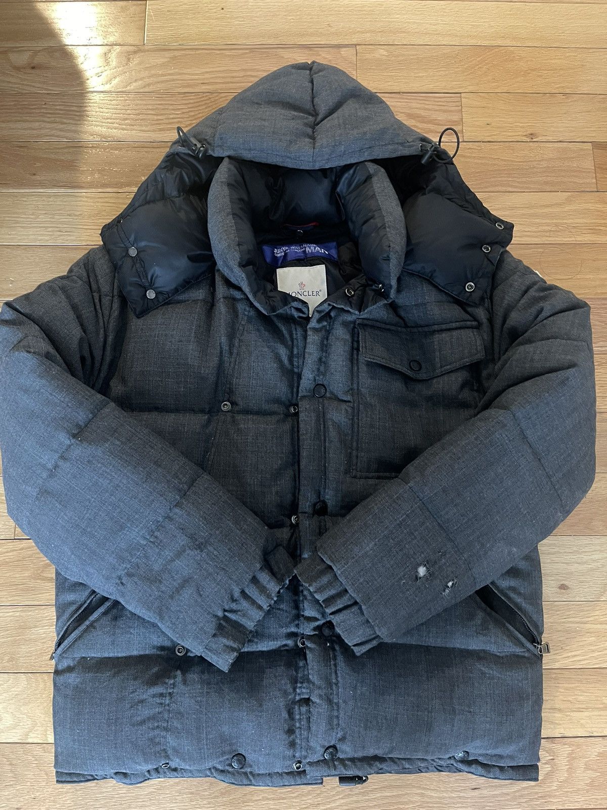 Comme des Garcons × Junya Watanabe × Moncler Moncler Coat Size US S / EU 44-46 / 1 - 4 Thumbnail