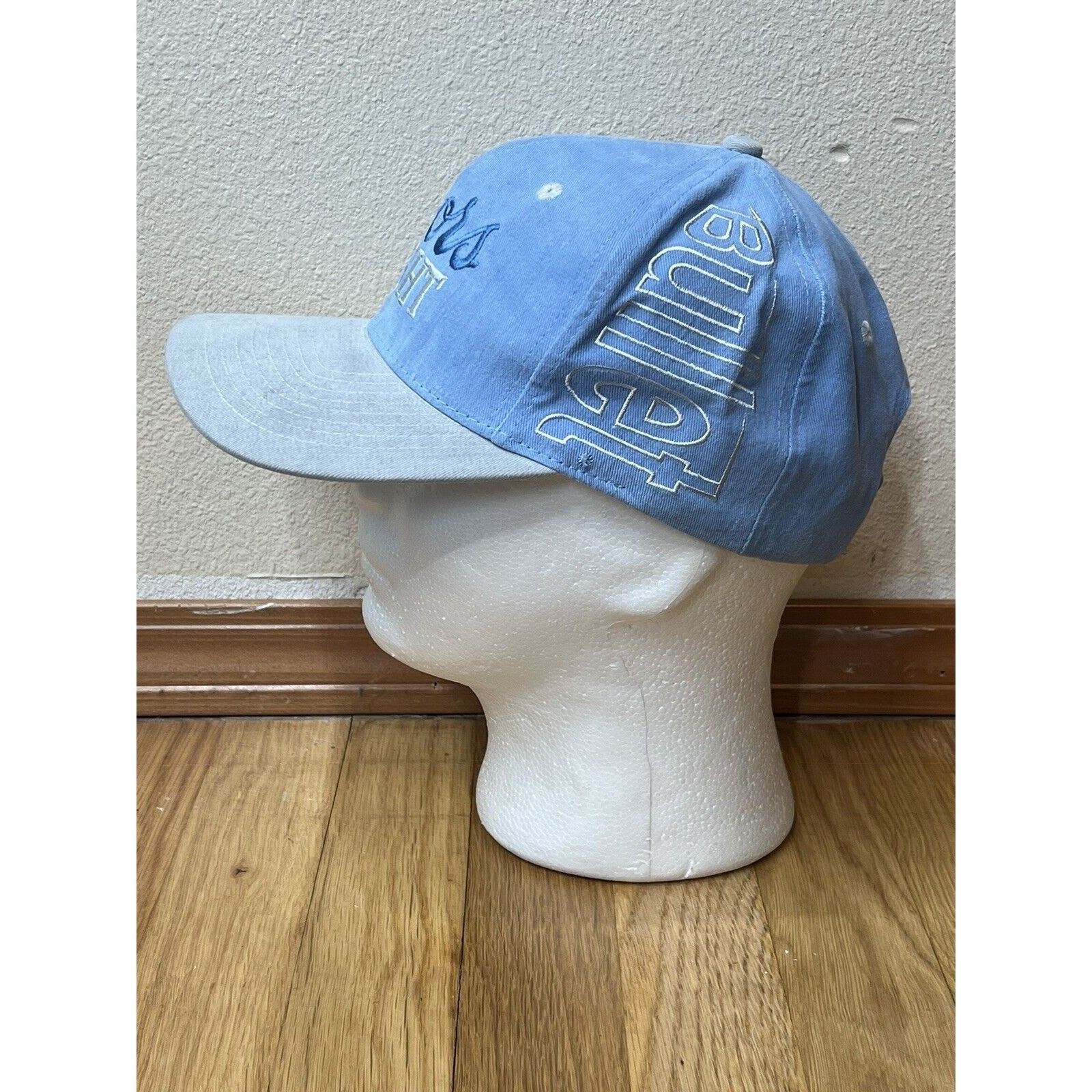 Other Coors Light Silver Bullet Rare Blue Denim Snapback Hat Size ONE SIZE - 2 Thumbnail