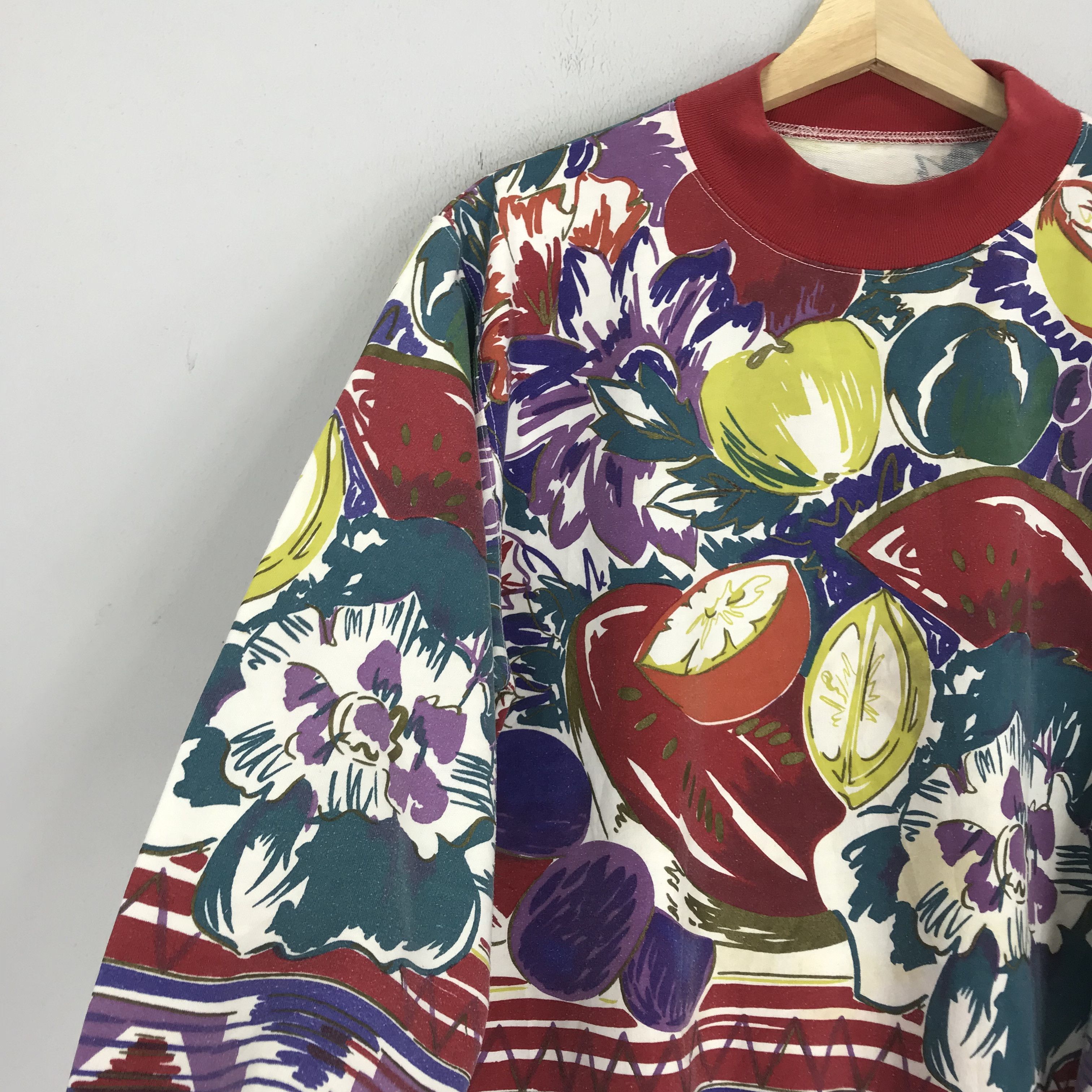 Arts & Science Vintage 90s Retro Fruit Flower Pop Art - 55 Size US M / EU 48-50 / 2 - 6 Thumbnail