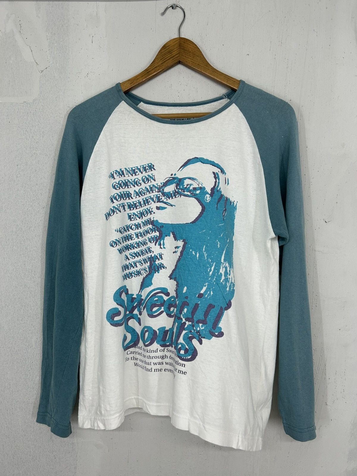 Pre-owned Hysteric Glamour Free Delivery Sweet Souls Vintage Raglan Tee Retro Graphic In Multi