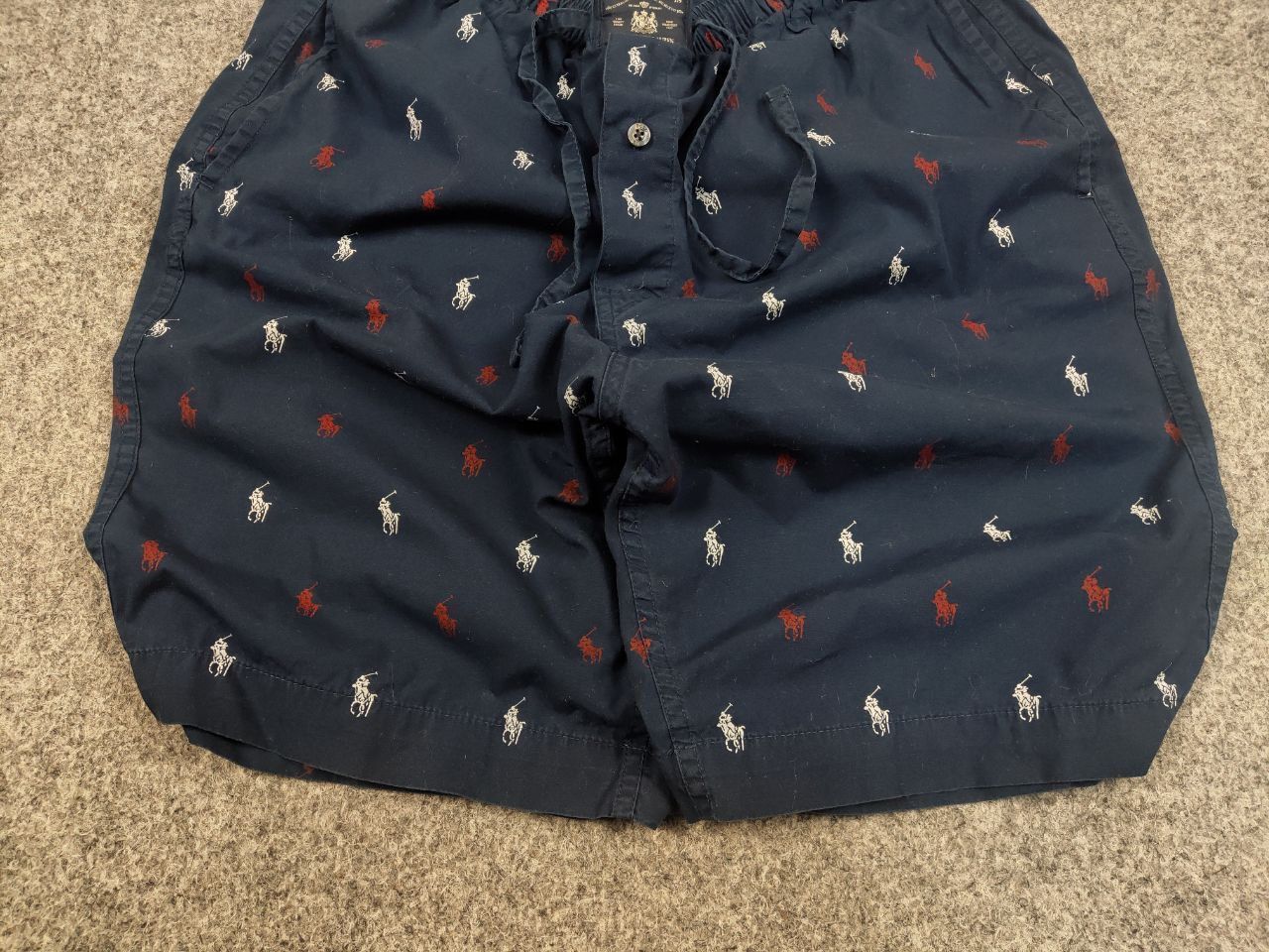 Polo Ralph Lauren Vintage Polo Ralph Lauren Light Blue Monogram Logo Shorts Size US 32 / EU 48 - 7 Thumbnail