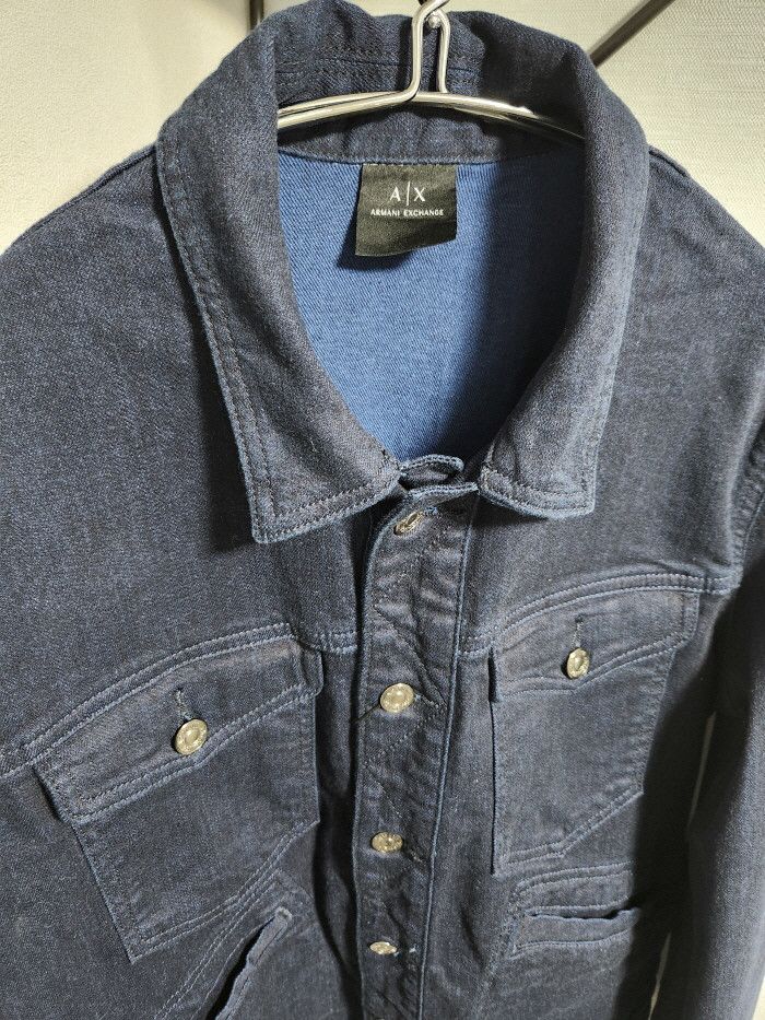 Armani Exchange Armani Exchange MODERN DENIM TRUCKER JACKET Size US M / EU 48-50 / 2 - 3 Thumbnail