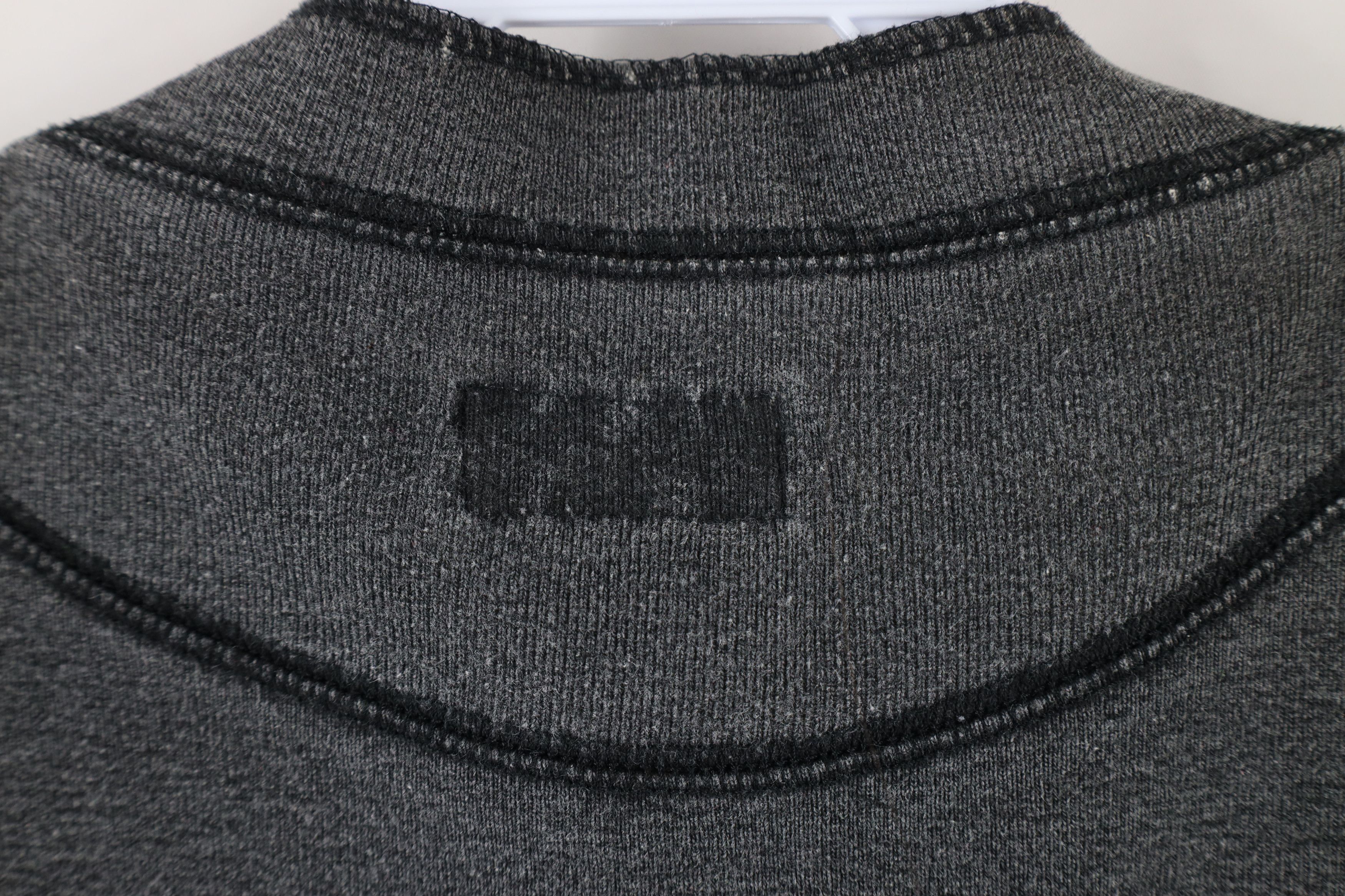 Vintage Vintage 90s Streetwear Fit Ribbed Knit Henley T-Shirt USA Size US L / EU 52-54 / 3 - 11 Thumbnail