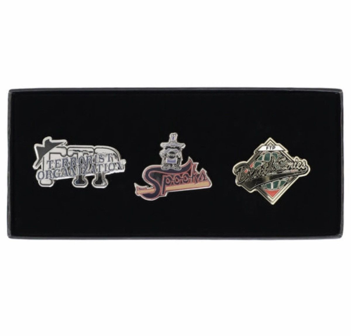 Fuck The Population FTP PIN SET Size ONE SIZE - 1 Thumbnail