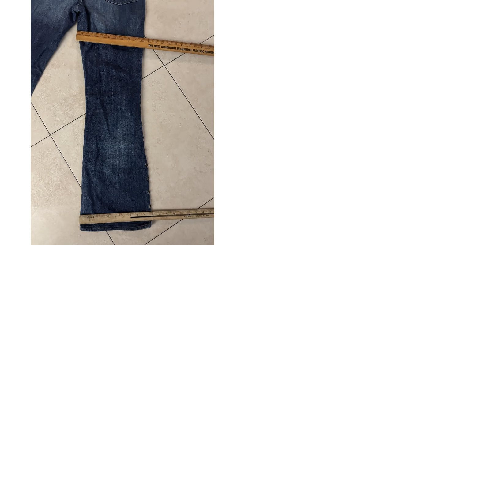 Just Cavalli VINTAGE Just Cavalli Jeans Mens 30 Blue Studded Button Embellished Italy Straight Denim Size US 30 / EU 46 - 9 Thumbnail