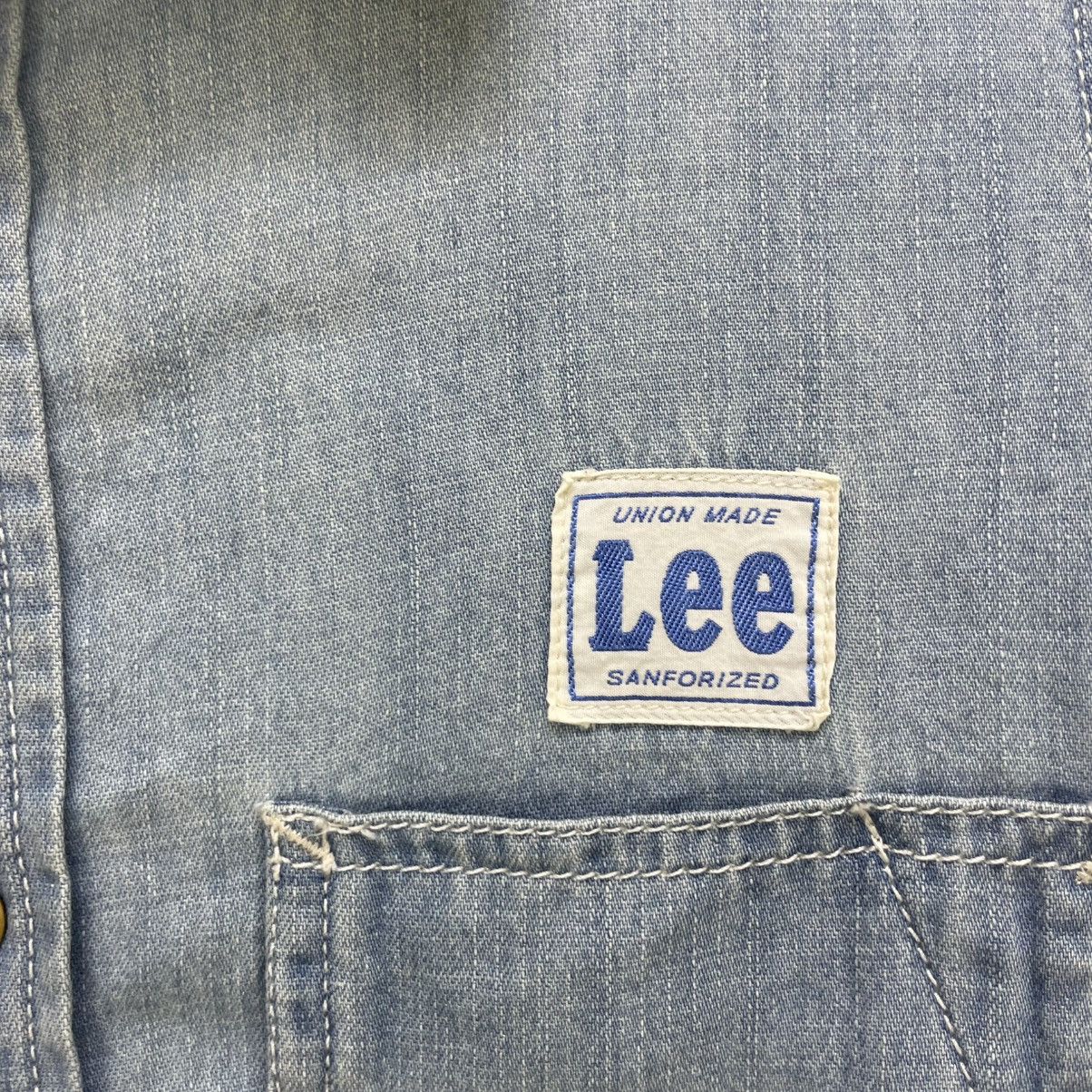 Lee 💥Vintage Lee Chambray Dress Jacket Size M / US 6-8 / IT 42-44 - 8 Thumbnail